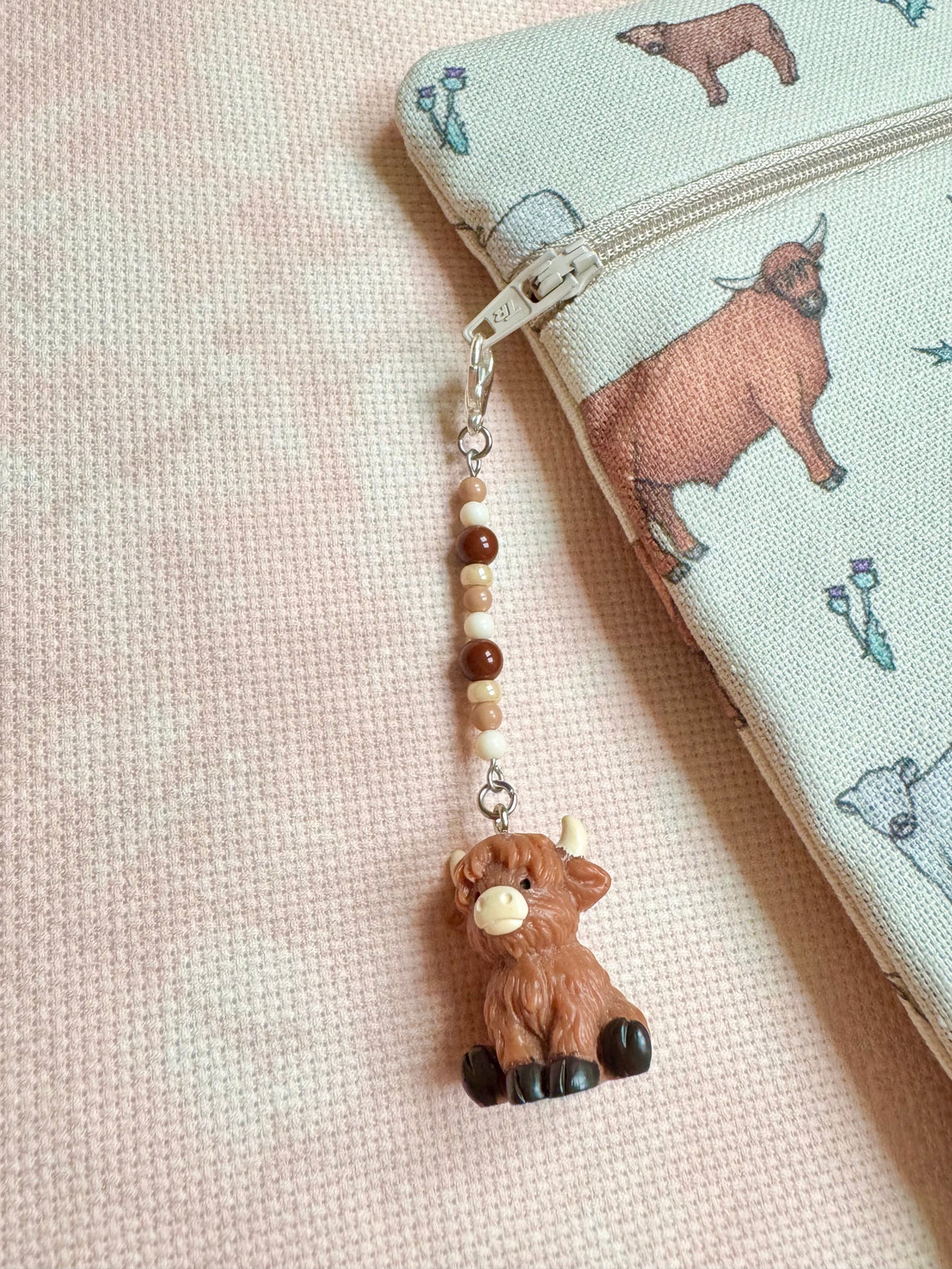 Project Bag Zip Charms