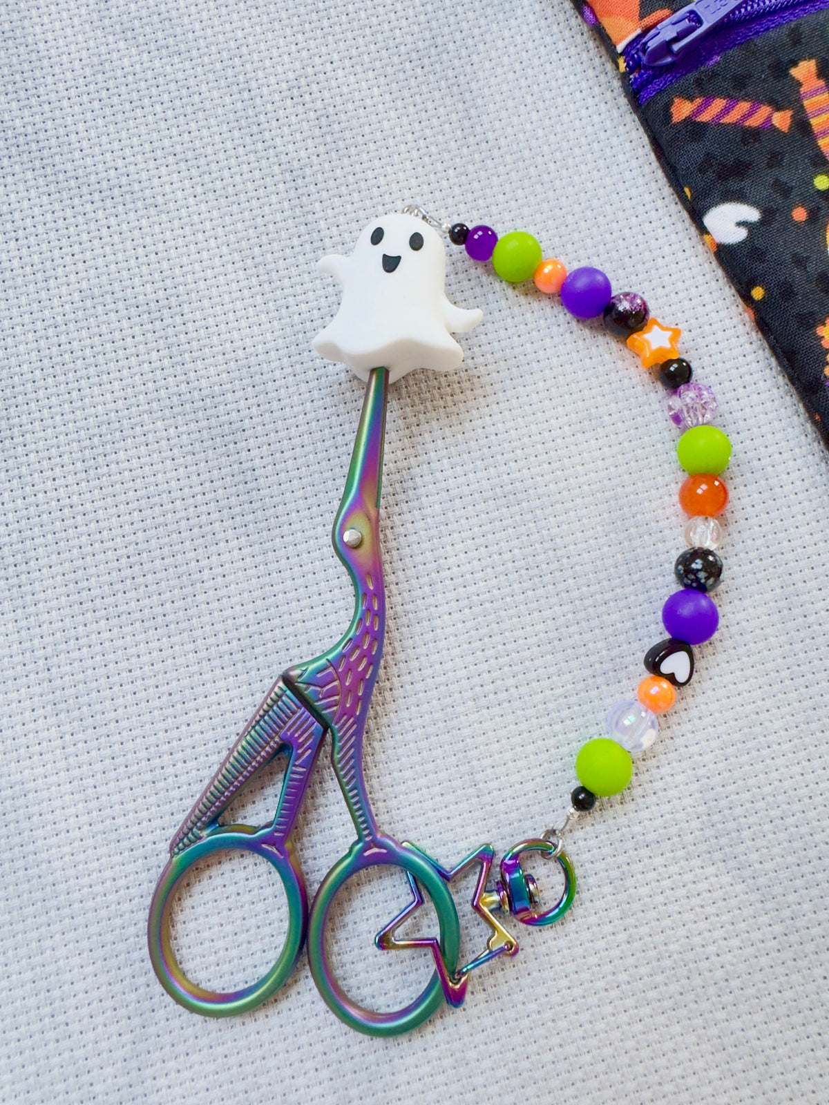 Ghost Scissor Fob - With Scissor Protector