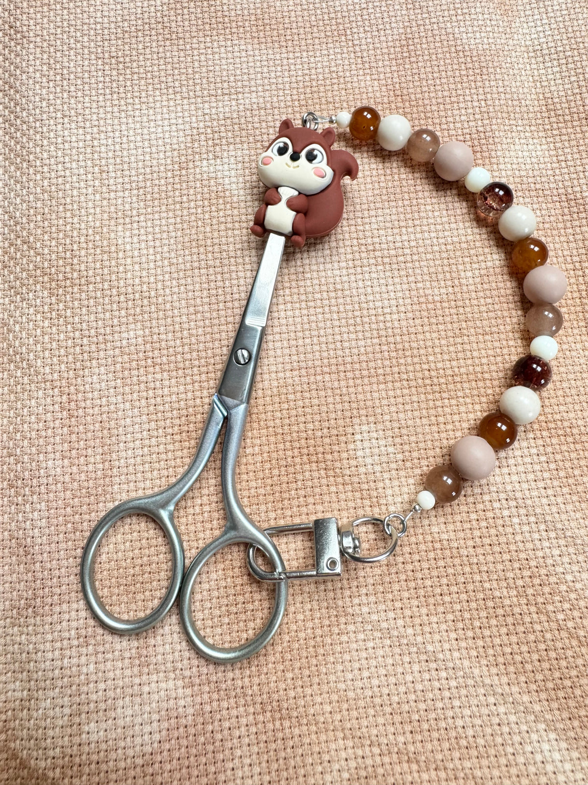 Squirrel Scissor Fob - With Scissor Protector
