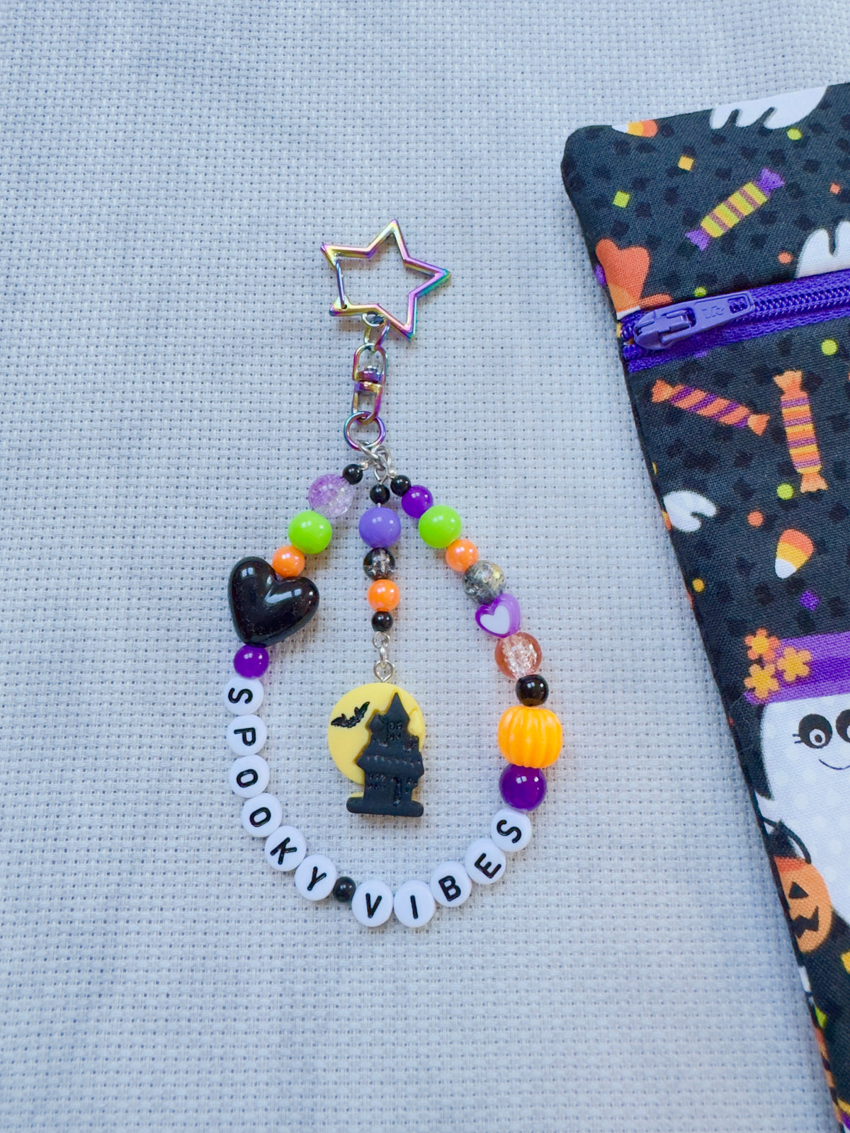 Spooky Vibes Scissor Fob