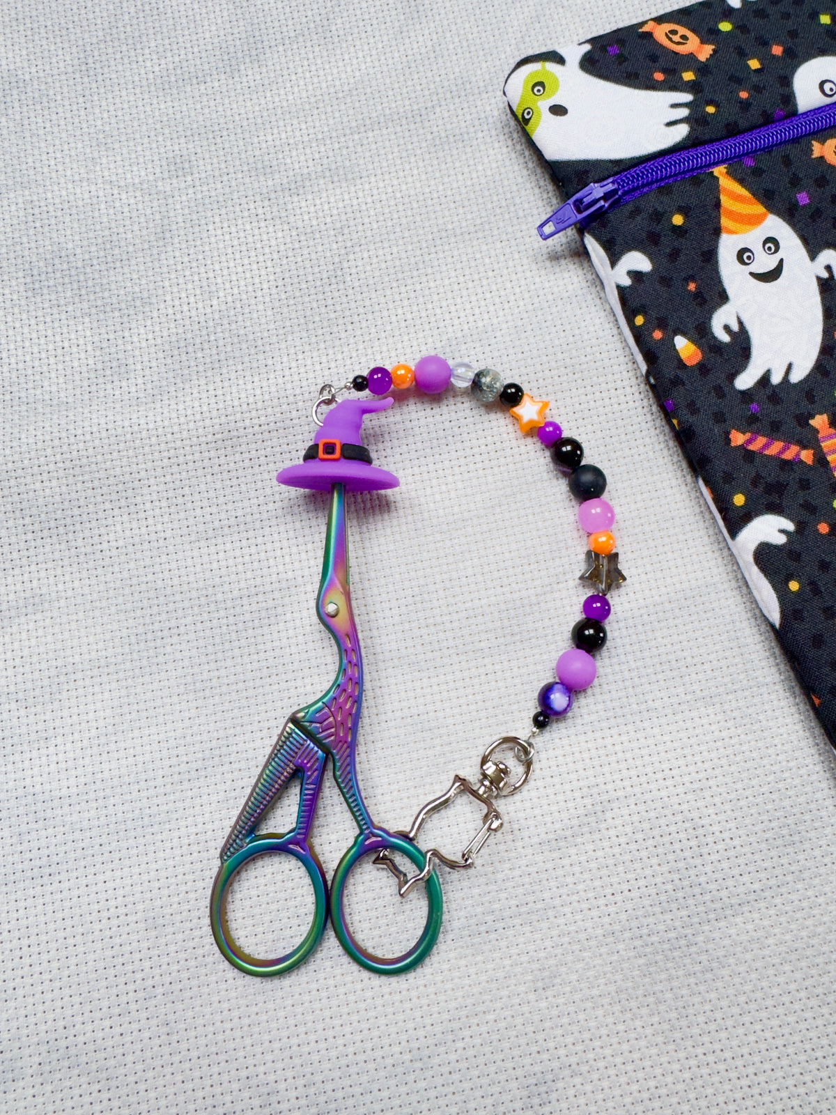 Witches Hat Scissor Fob - With Scissor Protector