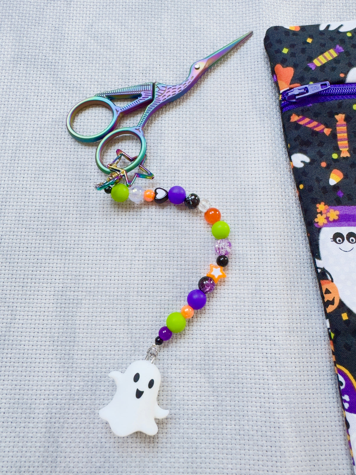 Ghost Scissor Fob - With Scissor Protector