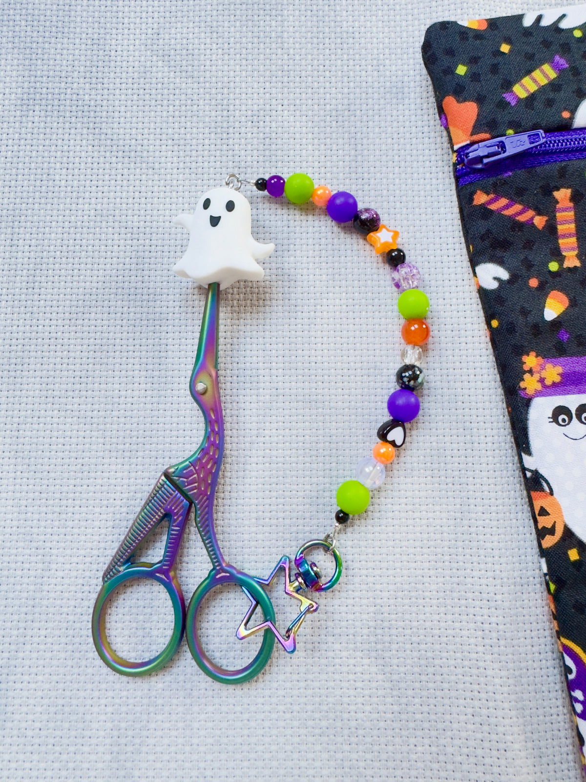 Ghost Scissor Fob - With Scissor Protector