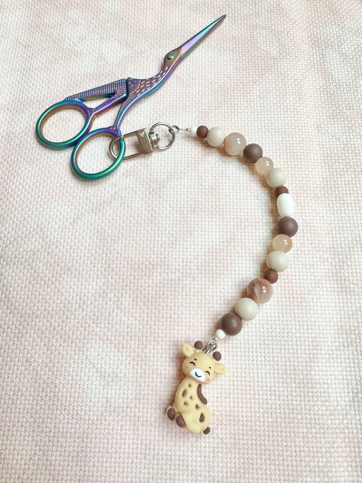 Giraffe Scissor Fob - With Scissor Protector
