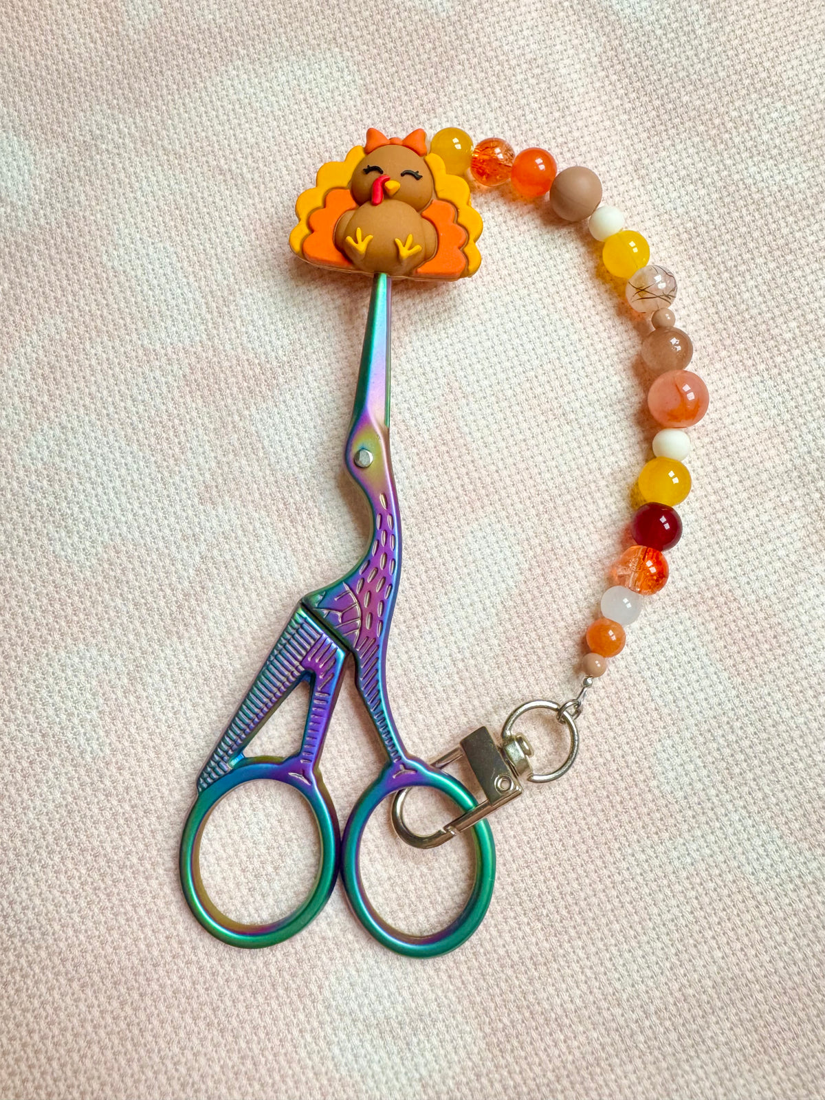 Turkey Scissor Fob - With Scissor Protector