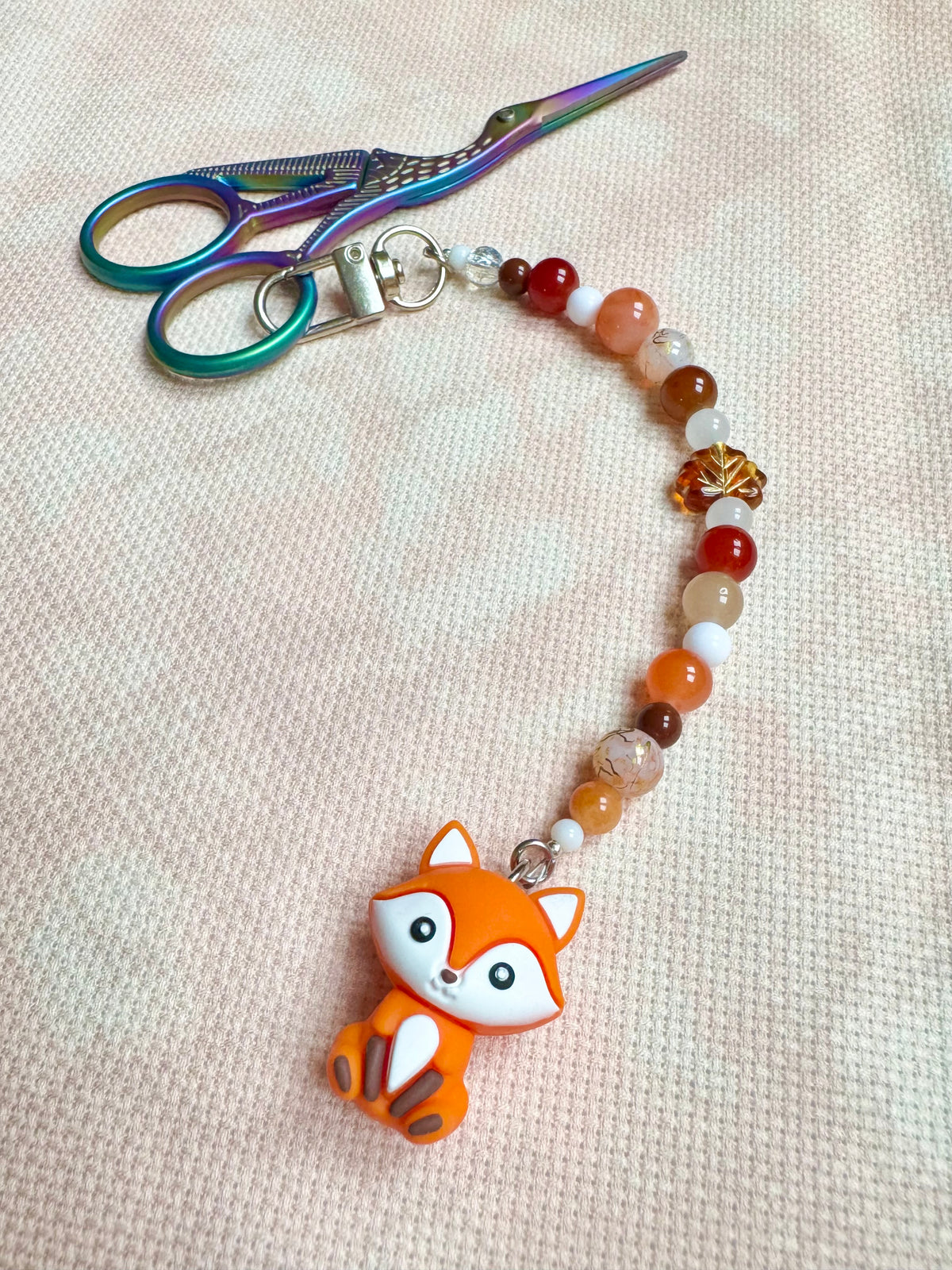 Fox Scissor Fob - With Scissor Protector