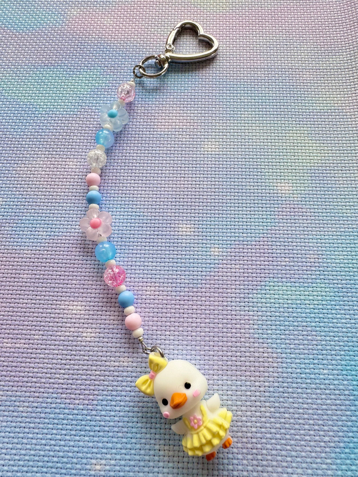 Cute Duck Scissor Fob - With Scissor Protector