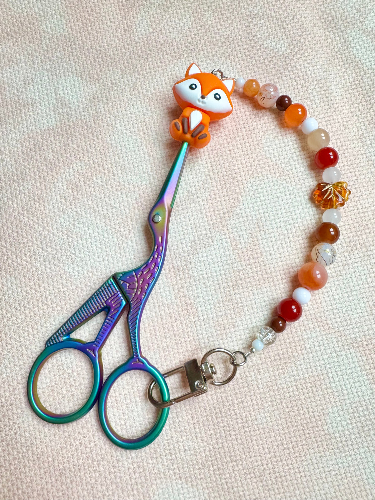Fox Scissor Fob - With Scissor Protector