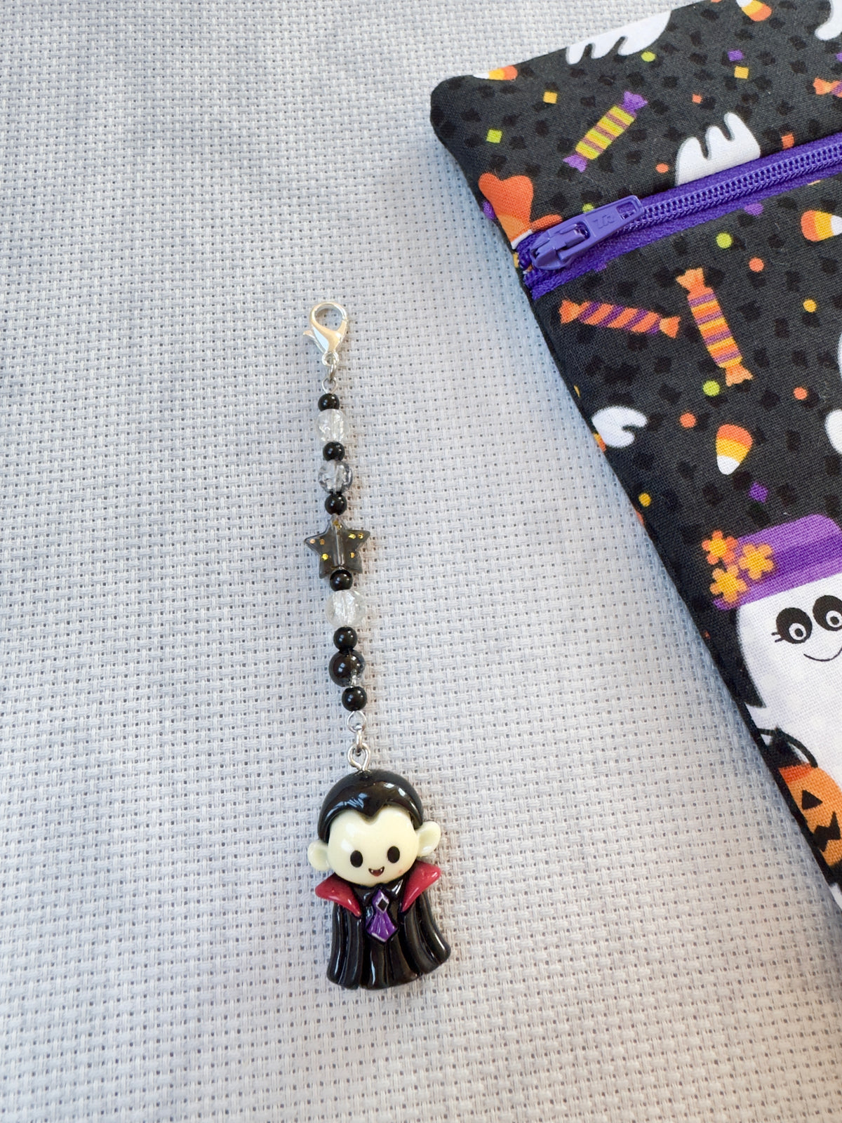 Dracula Bag Zip Charm