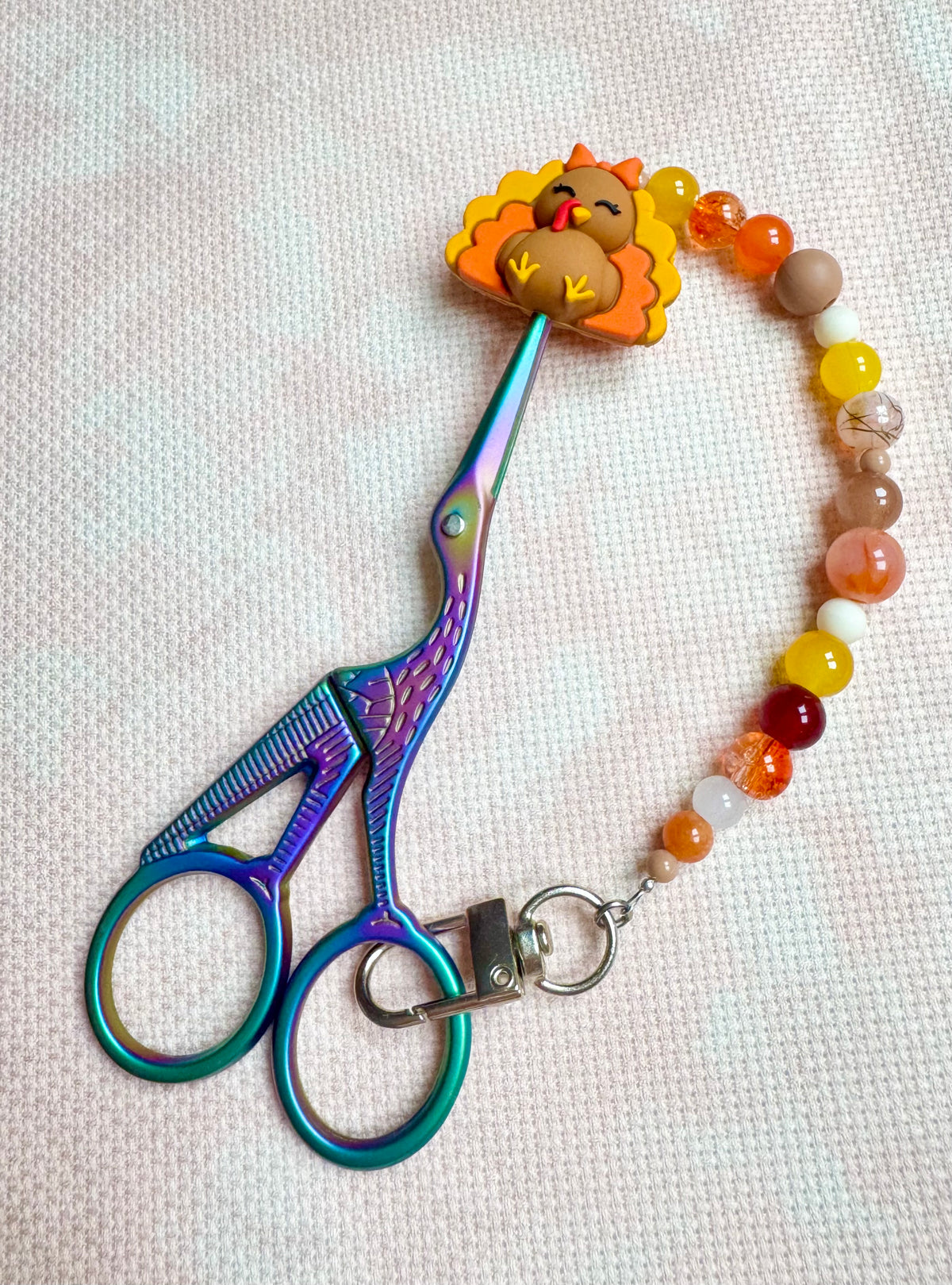 Turkey Scissor Fob - With Scissor Protector