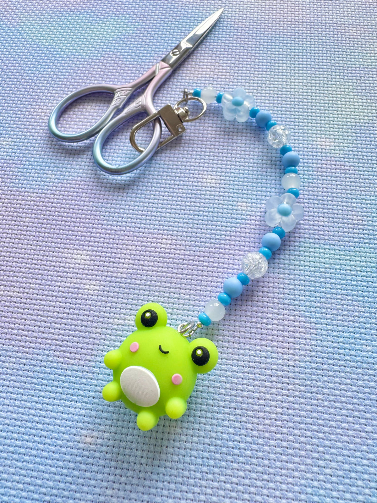 Frog Scissor Fob - With Scissor Protector (2 Colours Available)