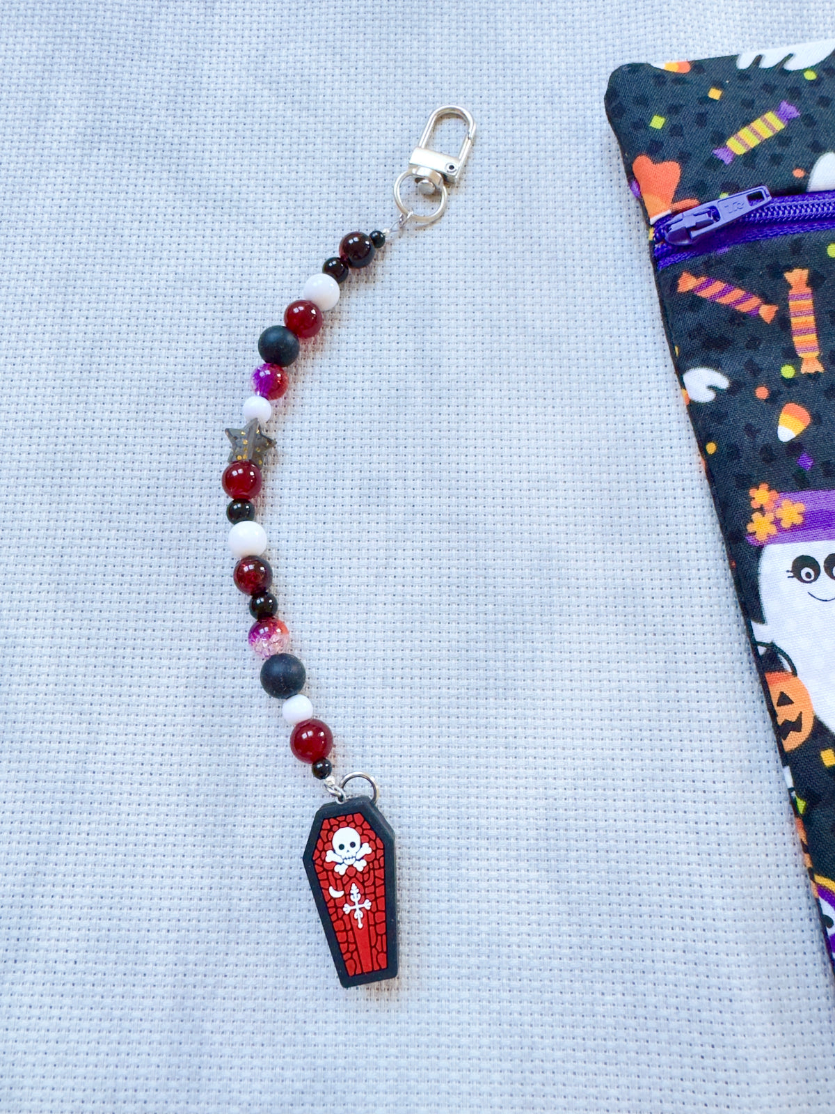 Coffin Scissor Fob - With Scissor Protector