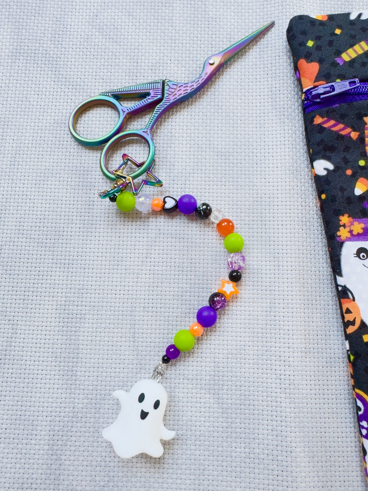 Ghost Scissor Fob - With Scissor Protector