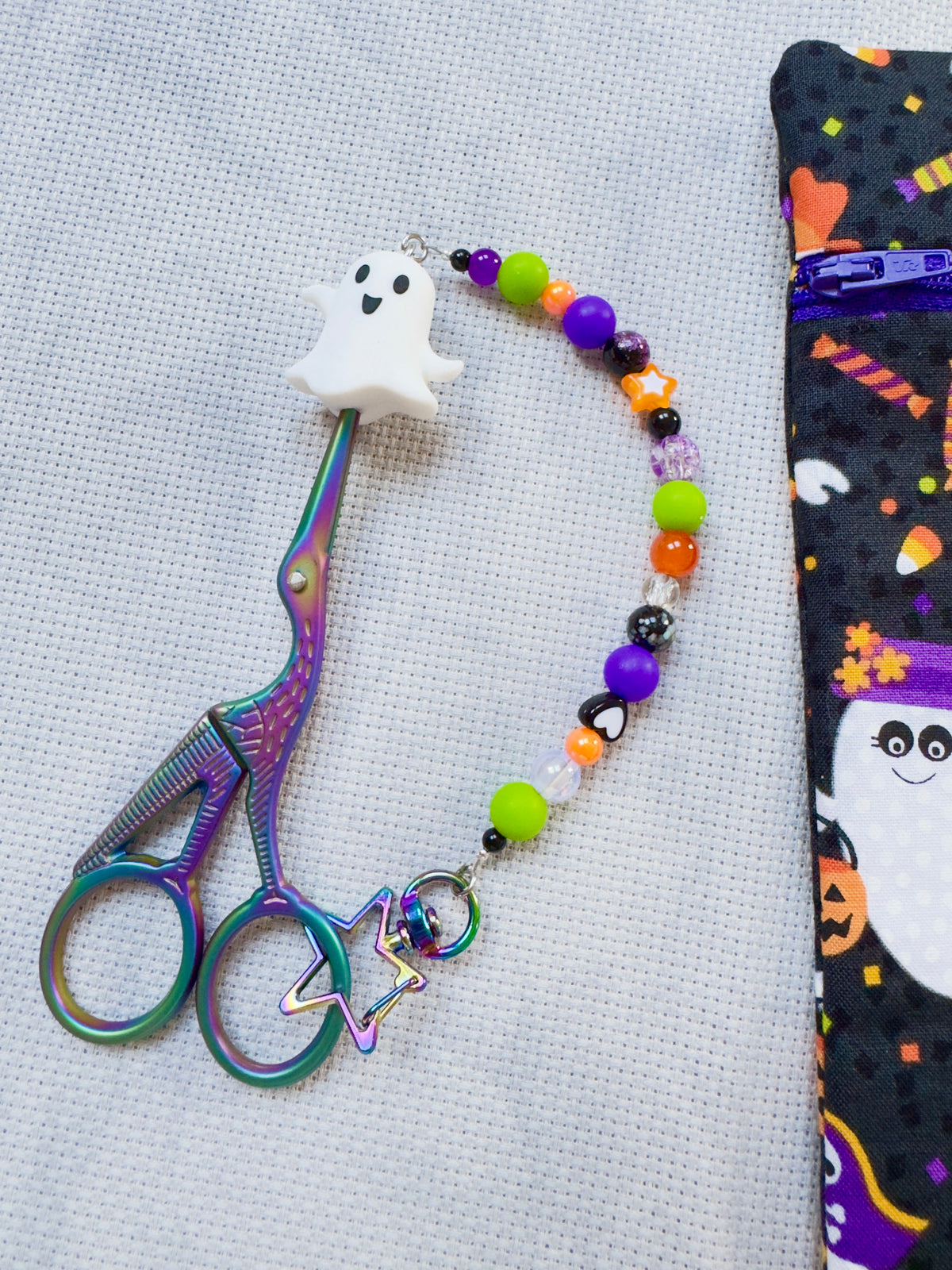 Ghost Scissor Fob - With Scissor Protector