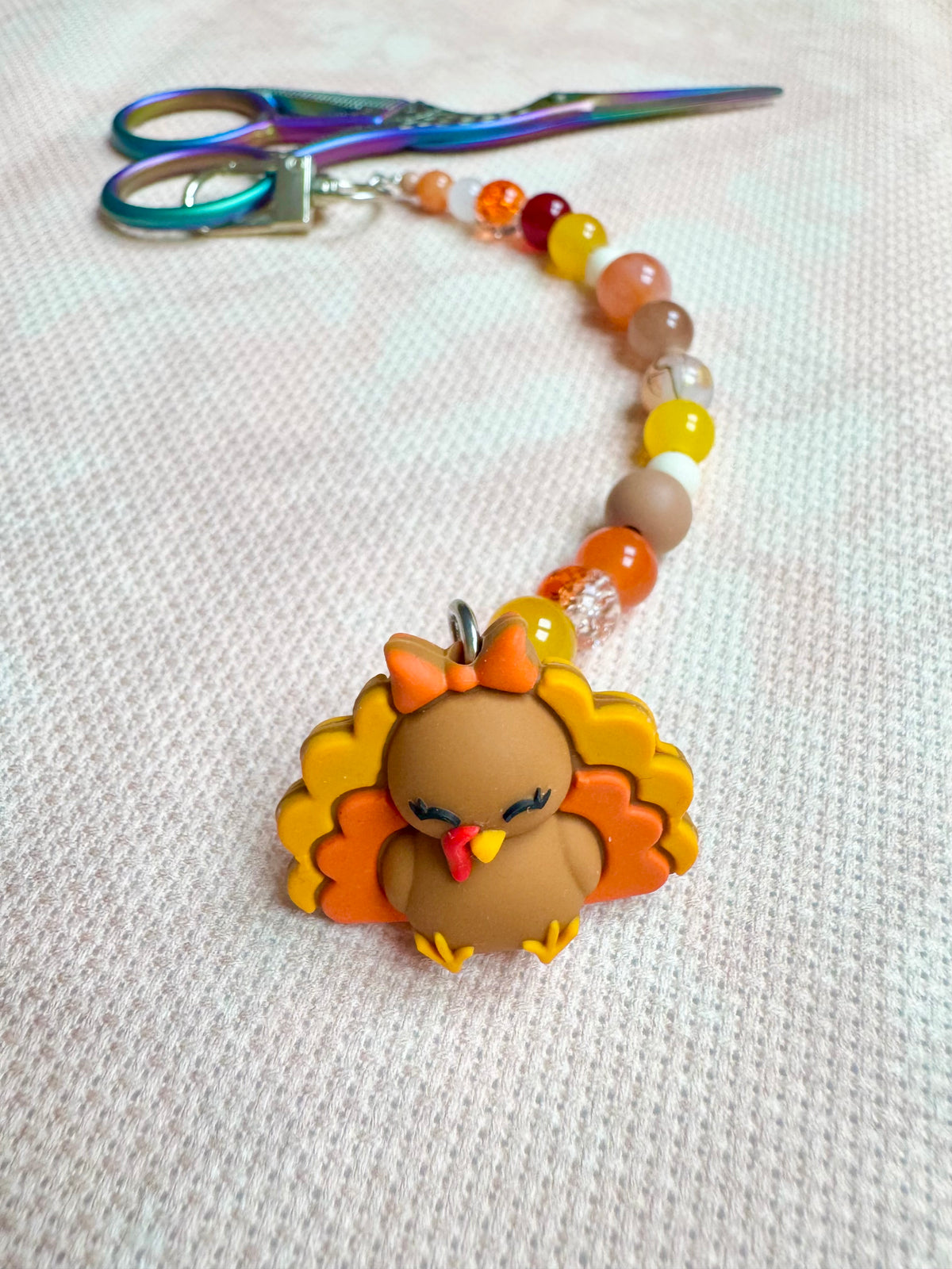 Turkey Scissor Fob - With Scissor Protector
