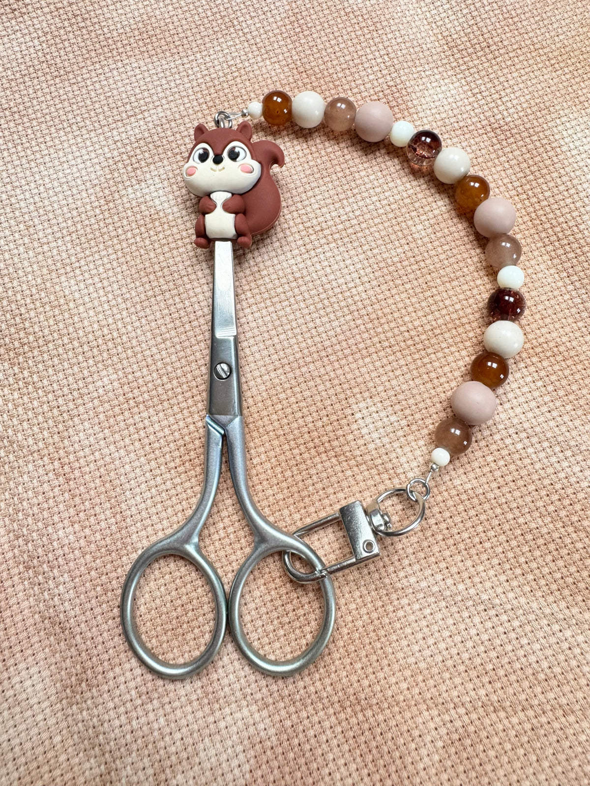 Squirrel Scissor Fob - With Scissor Protector