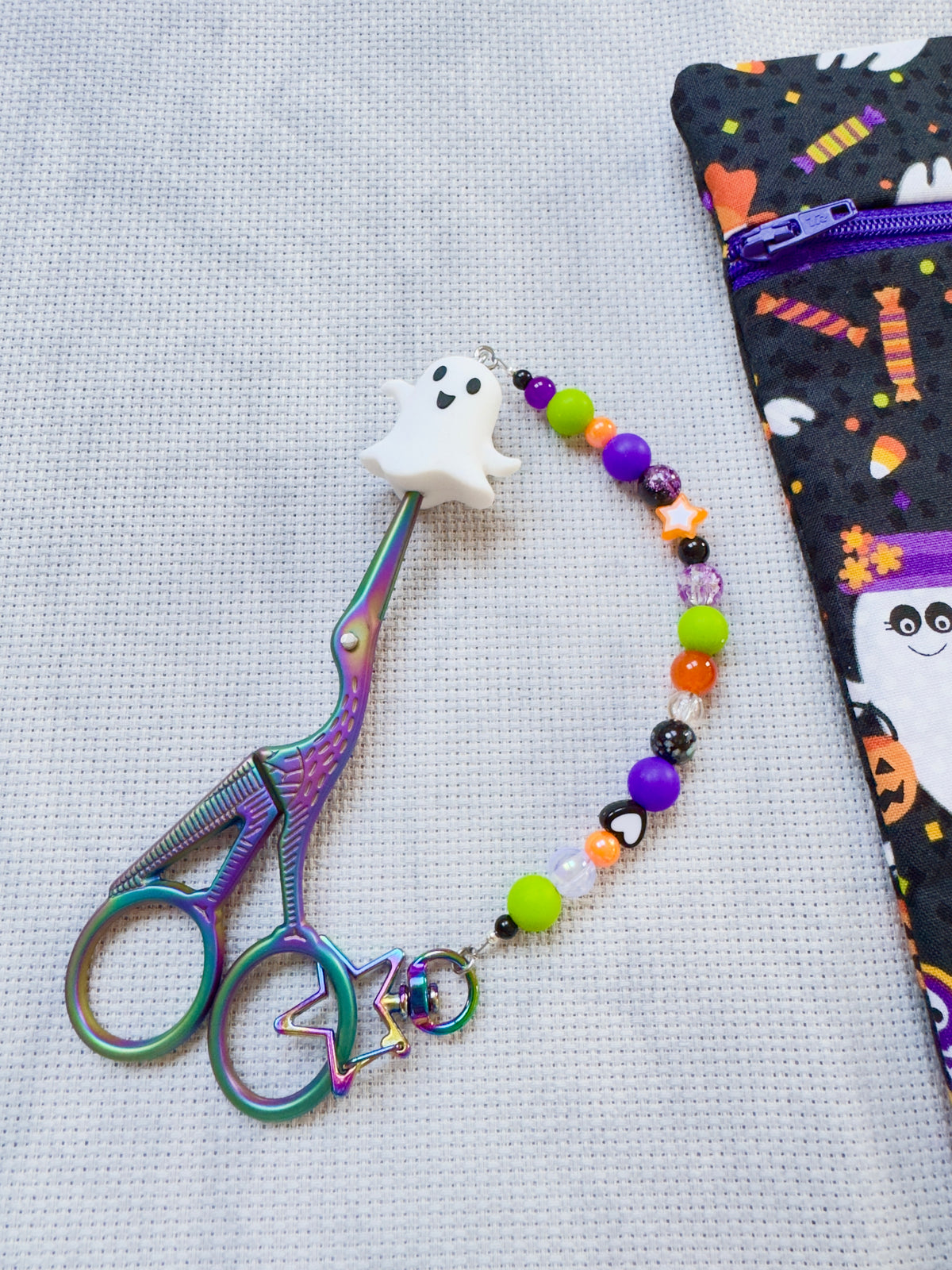 Ghost Scissor Fob - With Scissor Protector