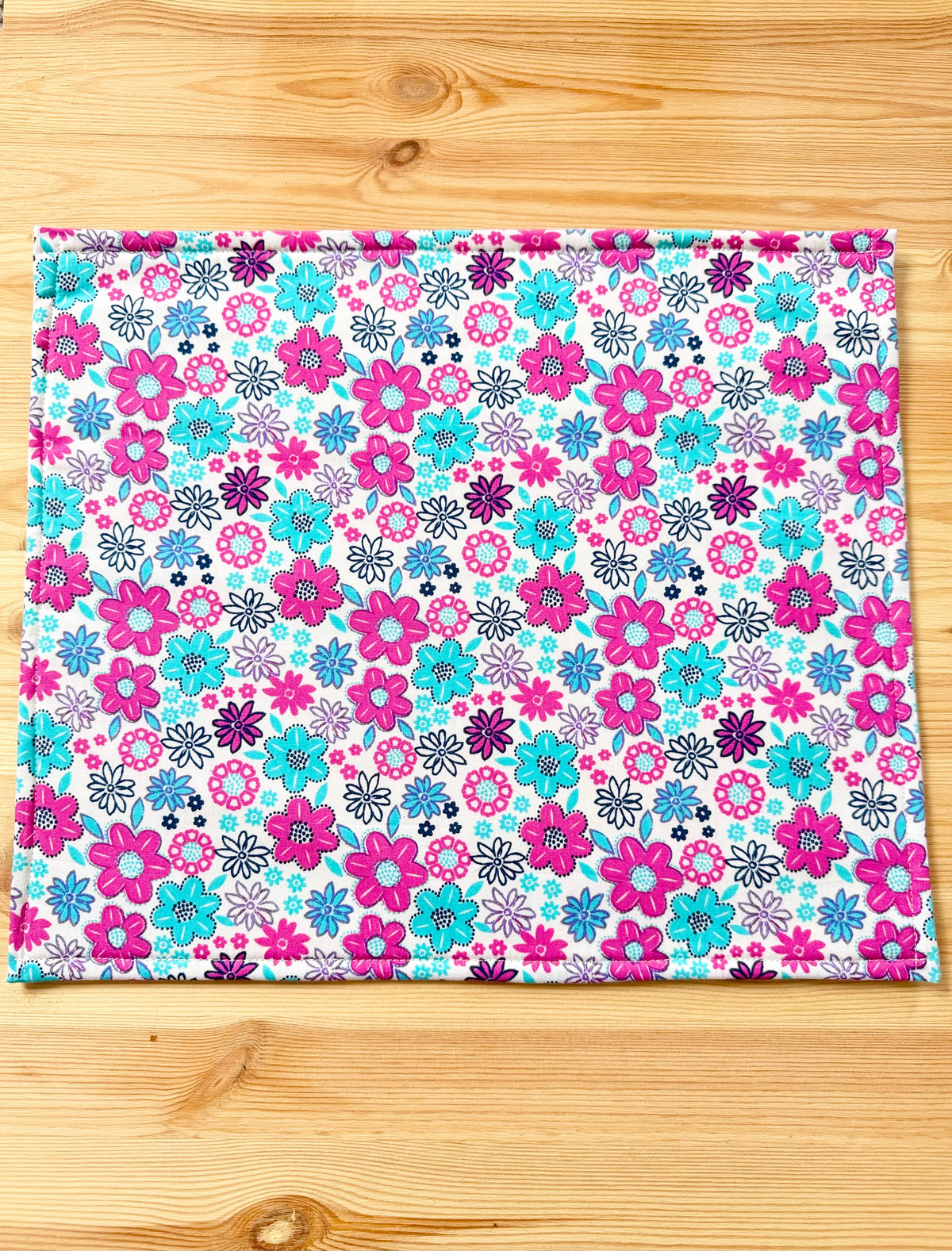 Floral & Paisley Vinyl Project Bag
