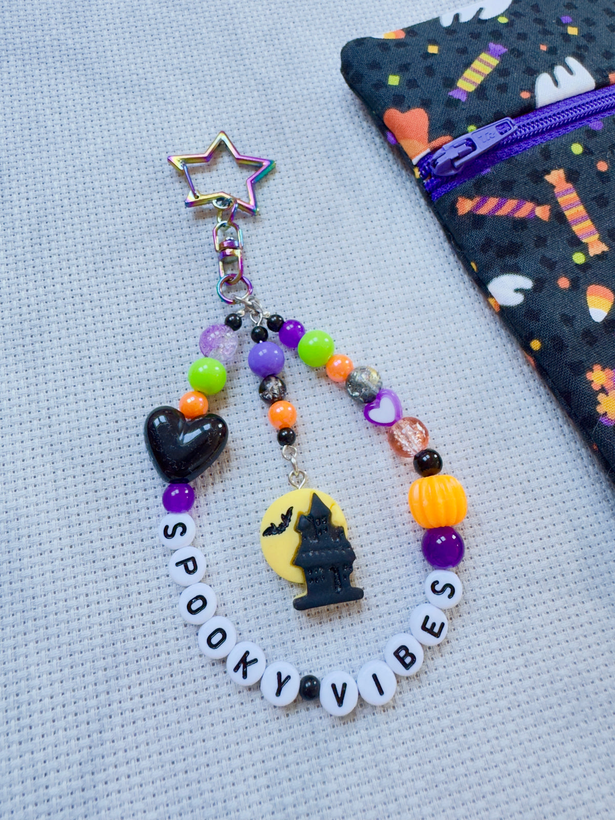 Spooky Vibes Scissor Fob