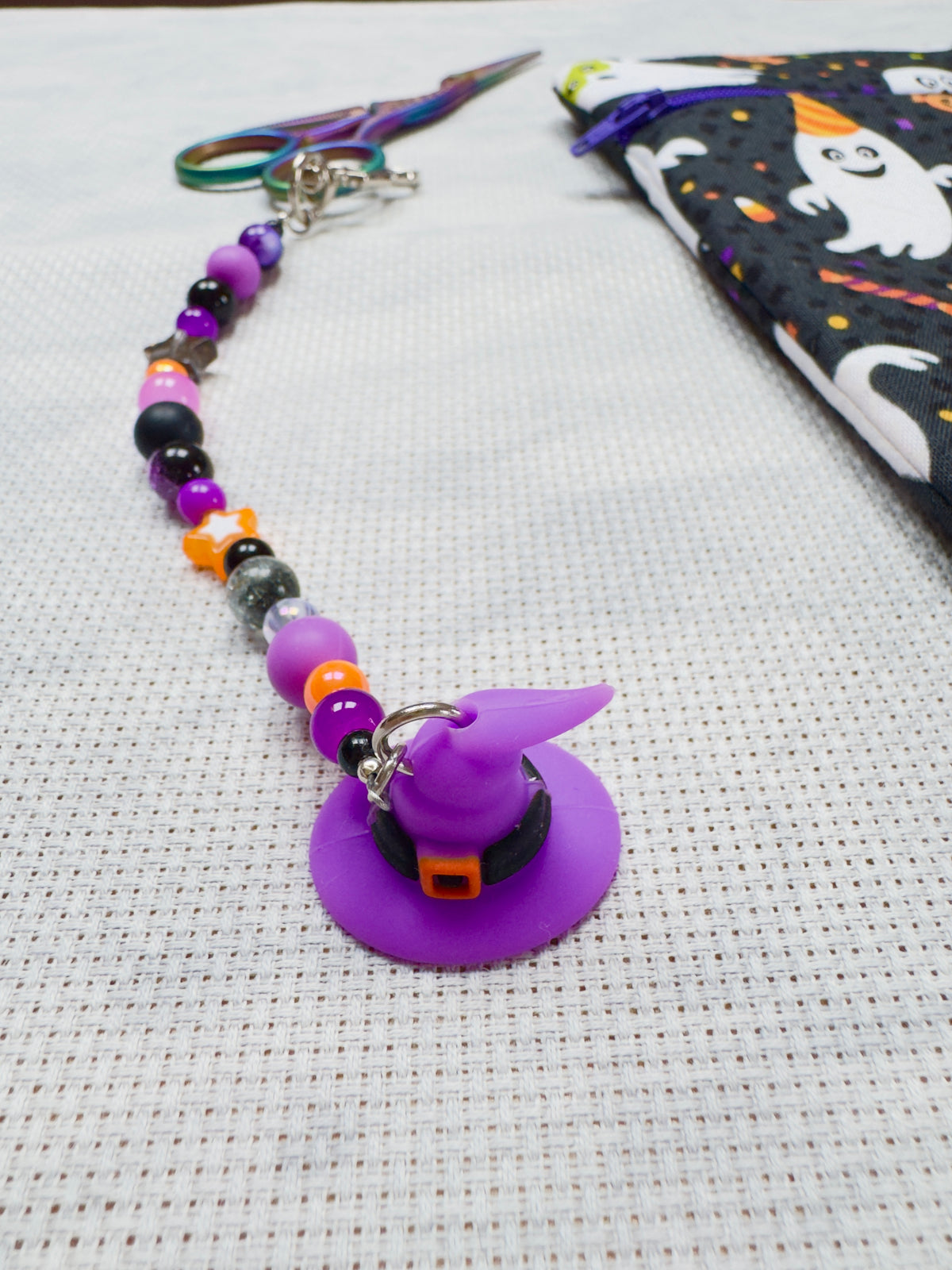 Witches Hat Scissor Fob - With Scissor Protector