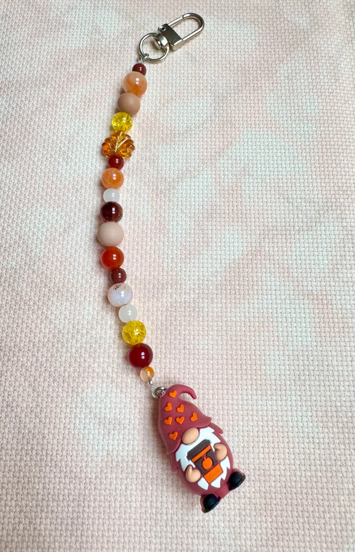 Autumn Gnomes (4 designs available) Scissor Fob - With Scissor Protector