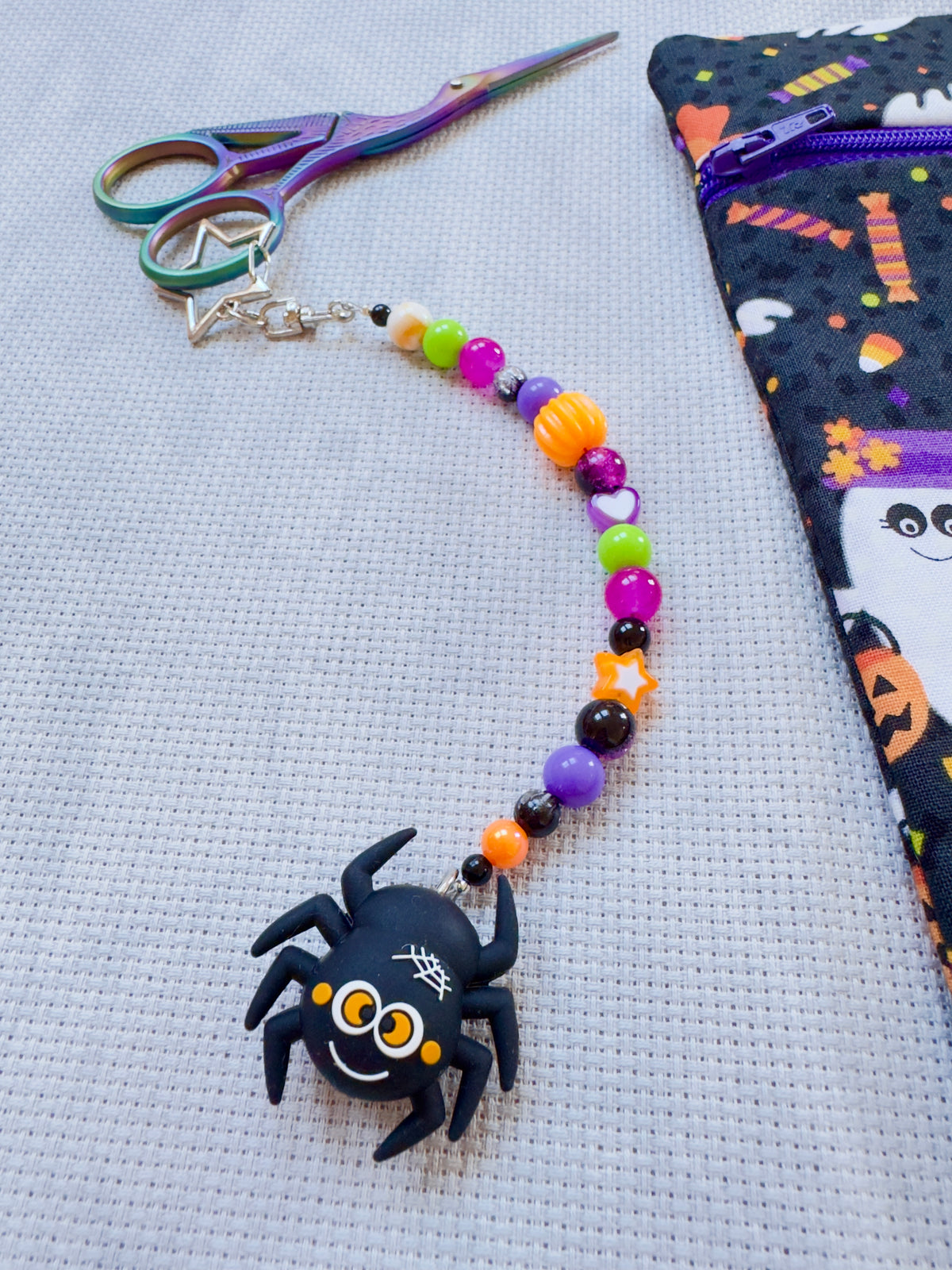 Spider Scissor Fob - With Scissor Protector