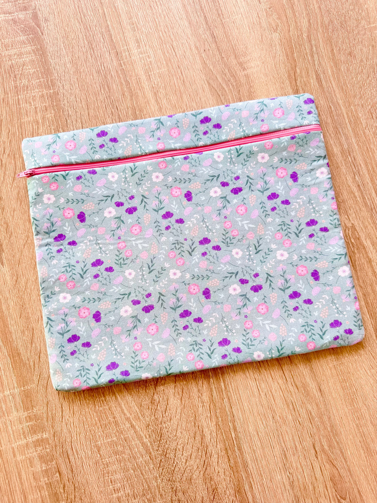 Floral Print Project Bag - Standard Size