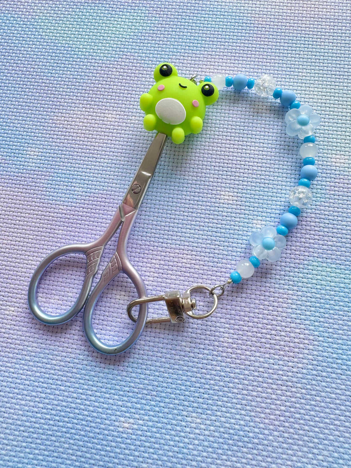 Frog Scissor Fob - With Scissor Protector (2 Colours Available)