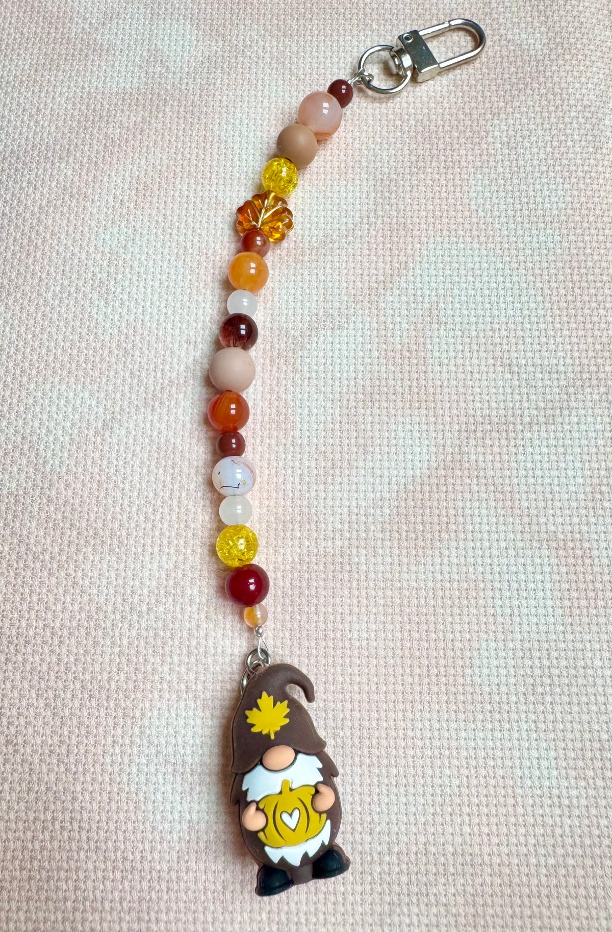 Autumn Gnomes (4 designs available) Scissor Fob - With Scissor Protector
