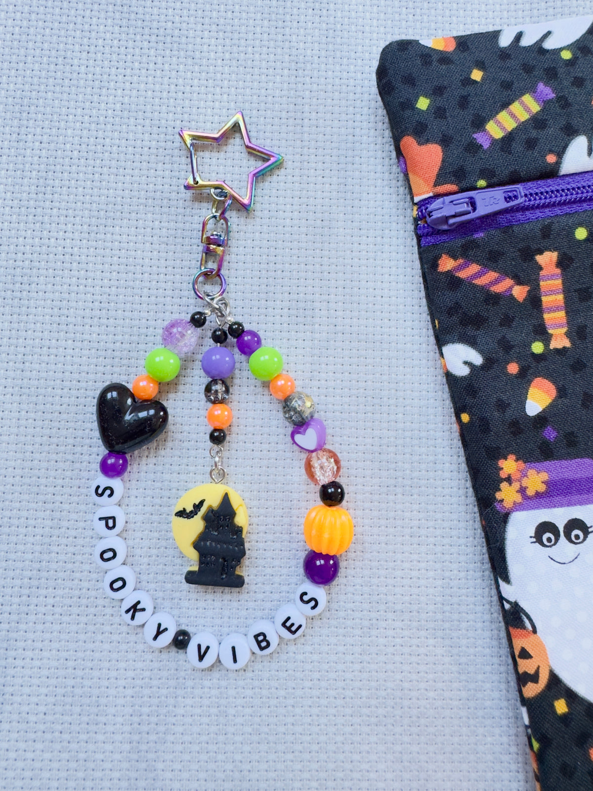 Spooky Vibes Scissor Fob