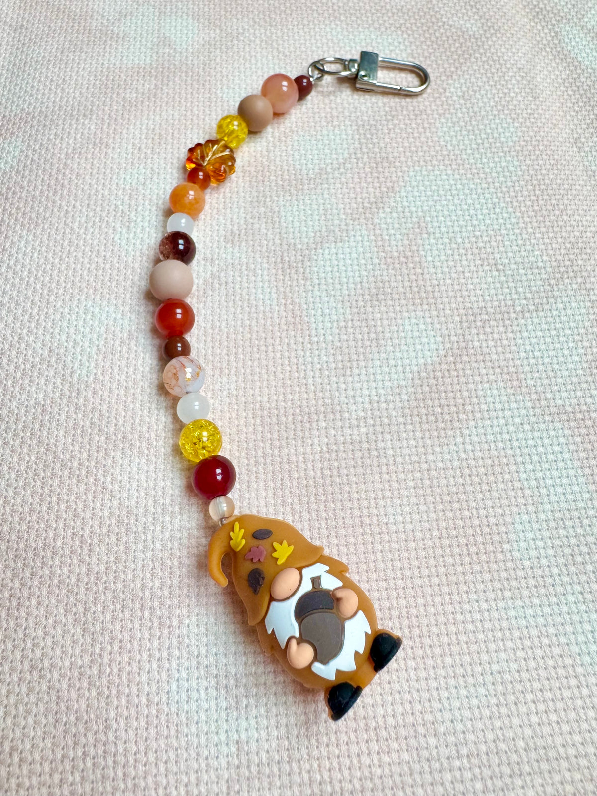 Autumn Gnomes (4 designs available) Scissor Fob - With Scissor Protector