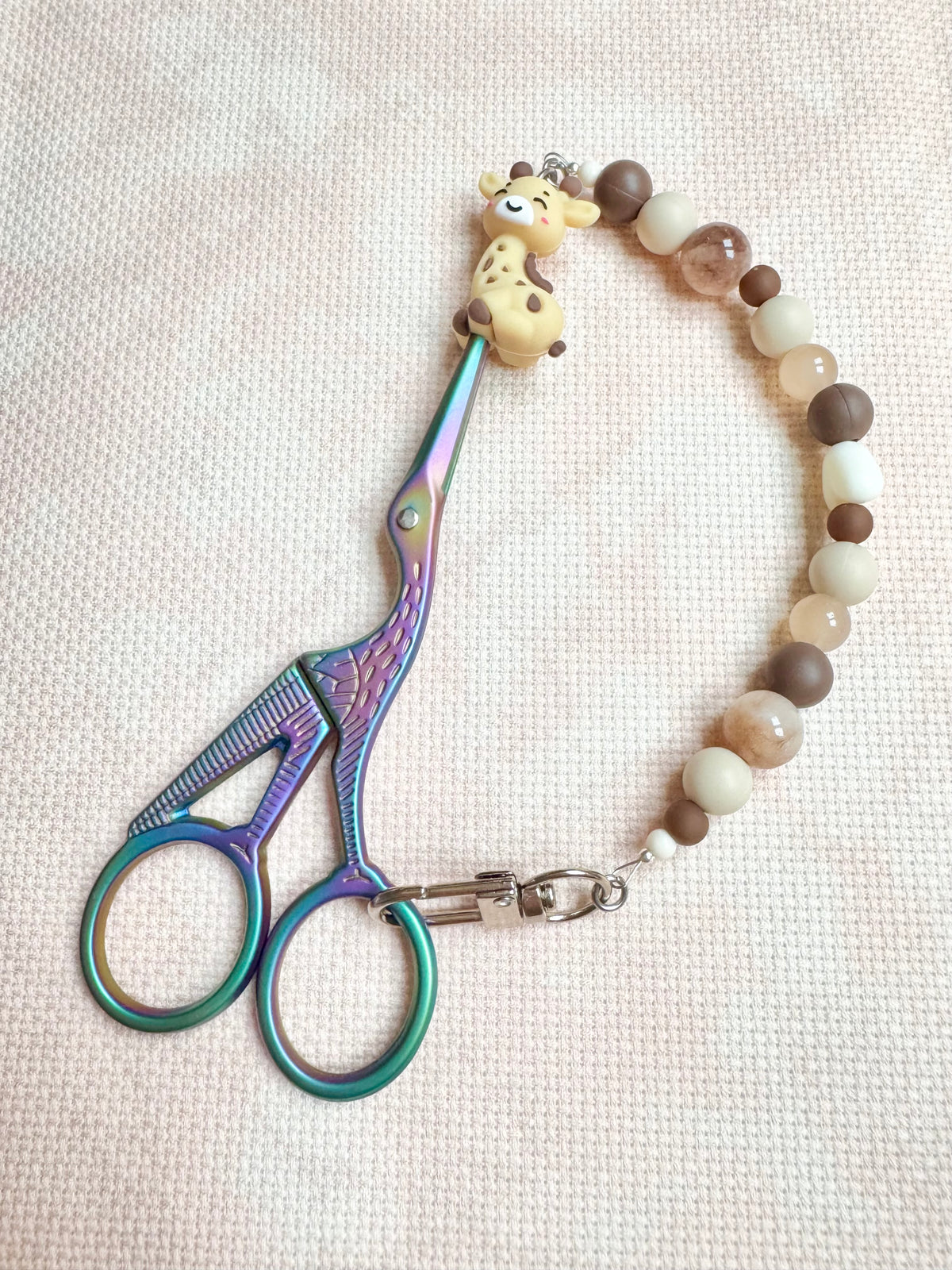 Giraffe Scissor Fob - With Scissor Protector
