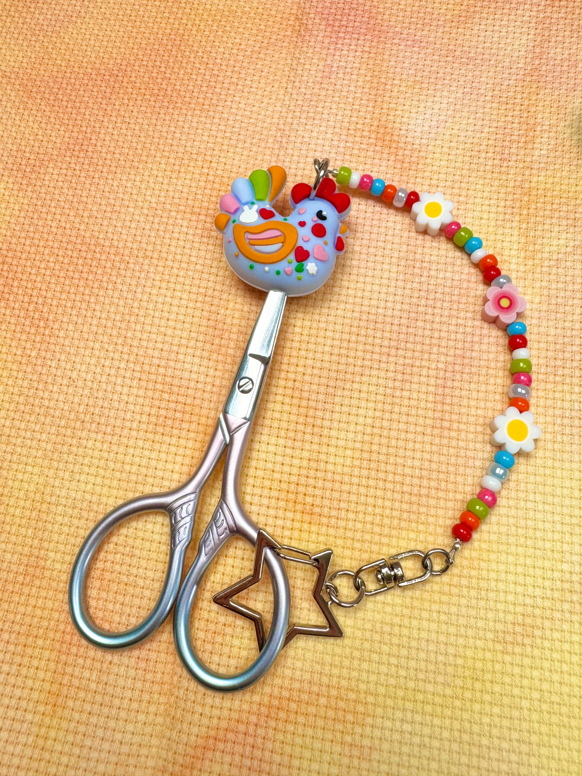 Chicken Scissor Fob - With Scissor Protector