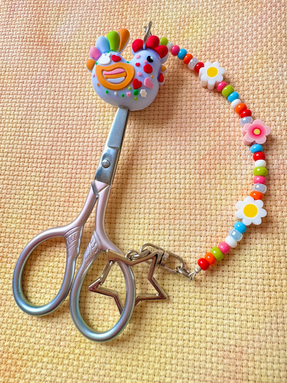 Chicken Scissor Fob - With Scissor Protector