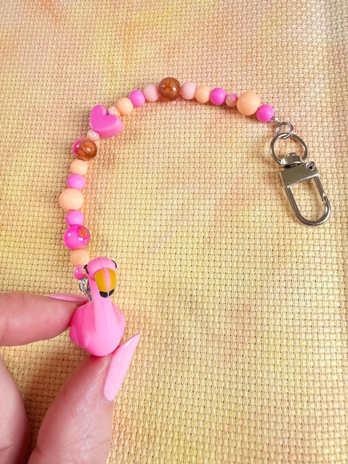 Flamingo Scissor Fob - With Scissor Protector (2 Options Available)