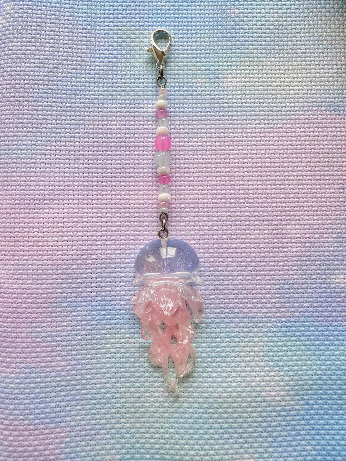 Jellyfish Project Bag Zip Charm (3 Colours Available)