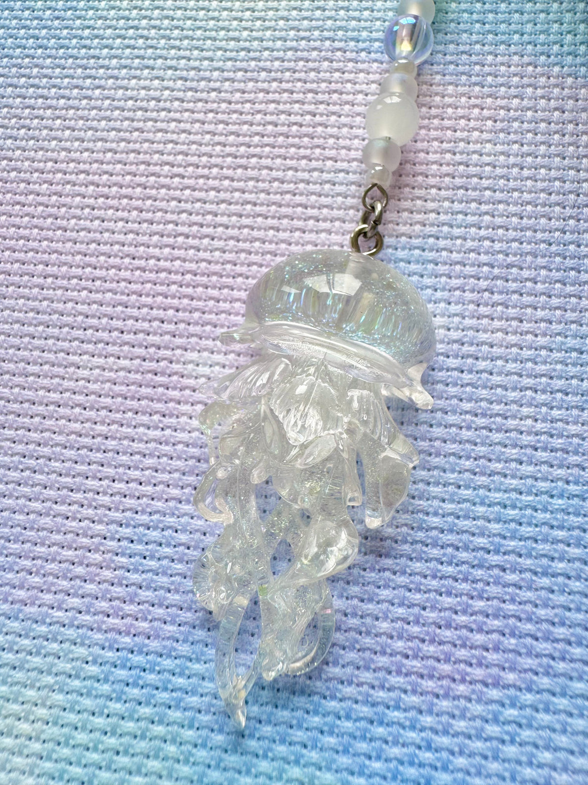Jellyfish Project Bag Zip Charm (3 Colours Available)