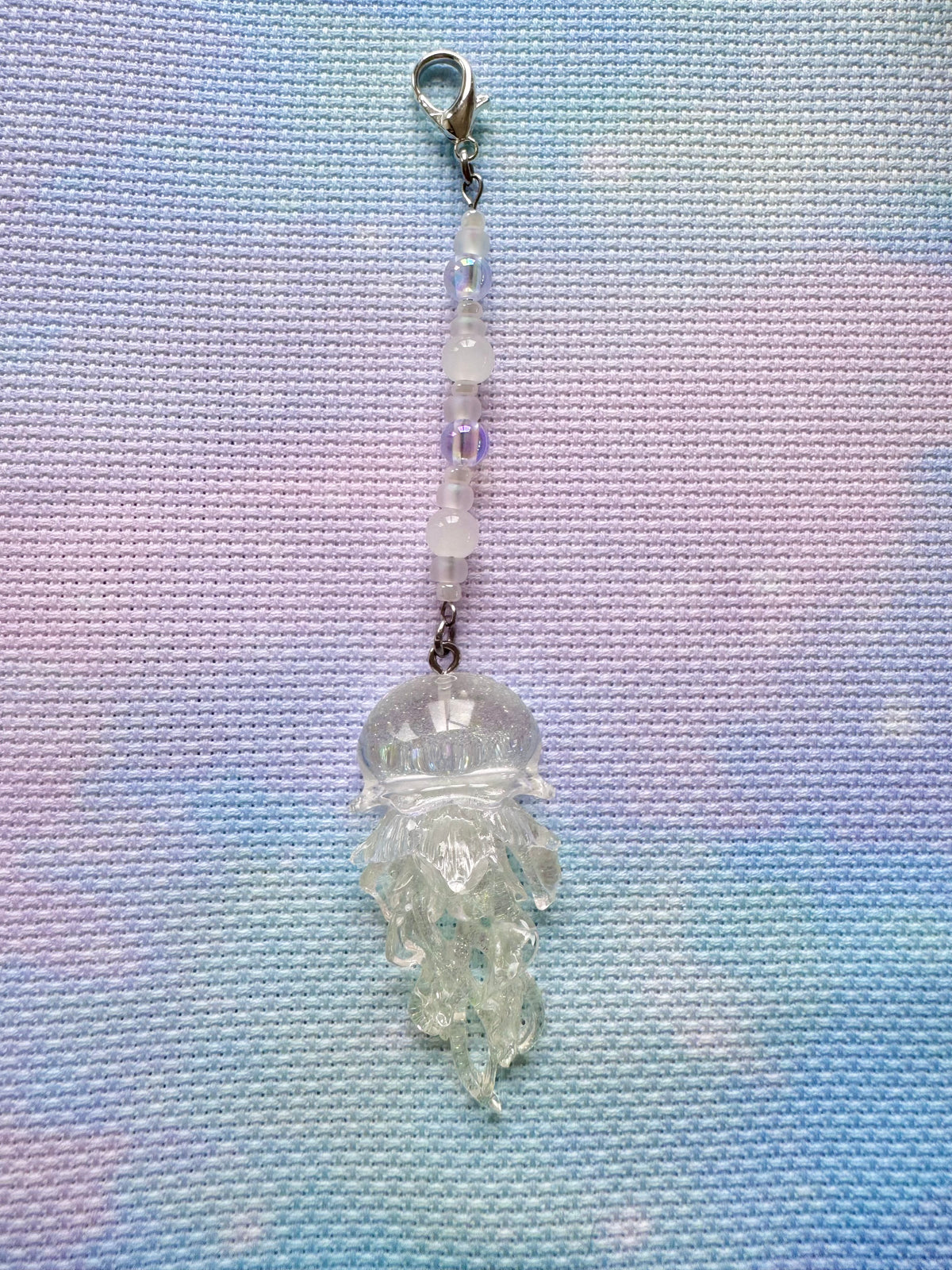 Jellyfish Project Bag Zip Charm (3 Colours Available)