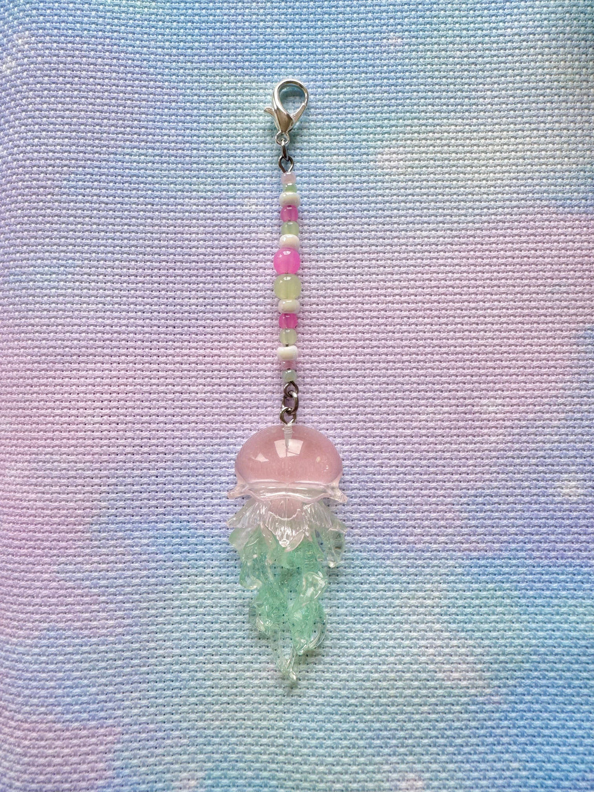 Jellyfish Project Bag Zip Charm (3 Colours Available)