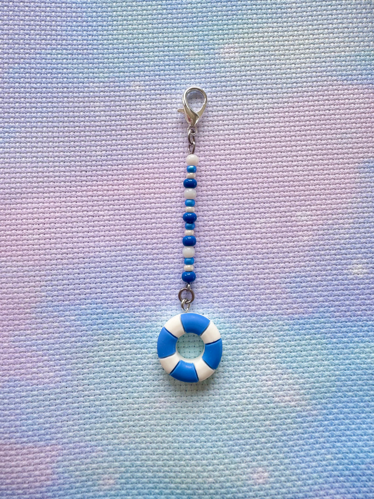 Pool Ring Project Bag Zip Charm