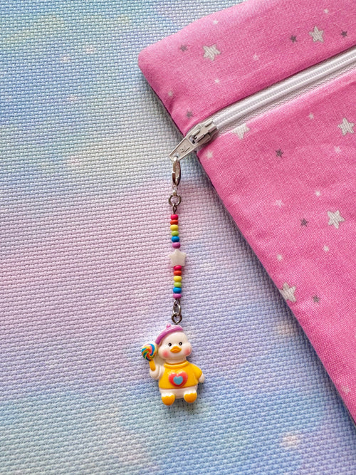 Chicks/Ducks Project Bag Zip Charm (5 designs available)