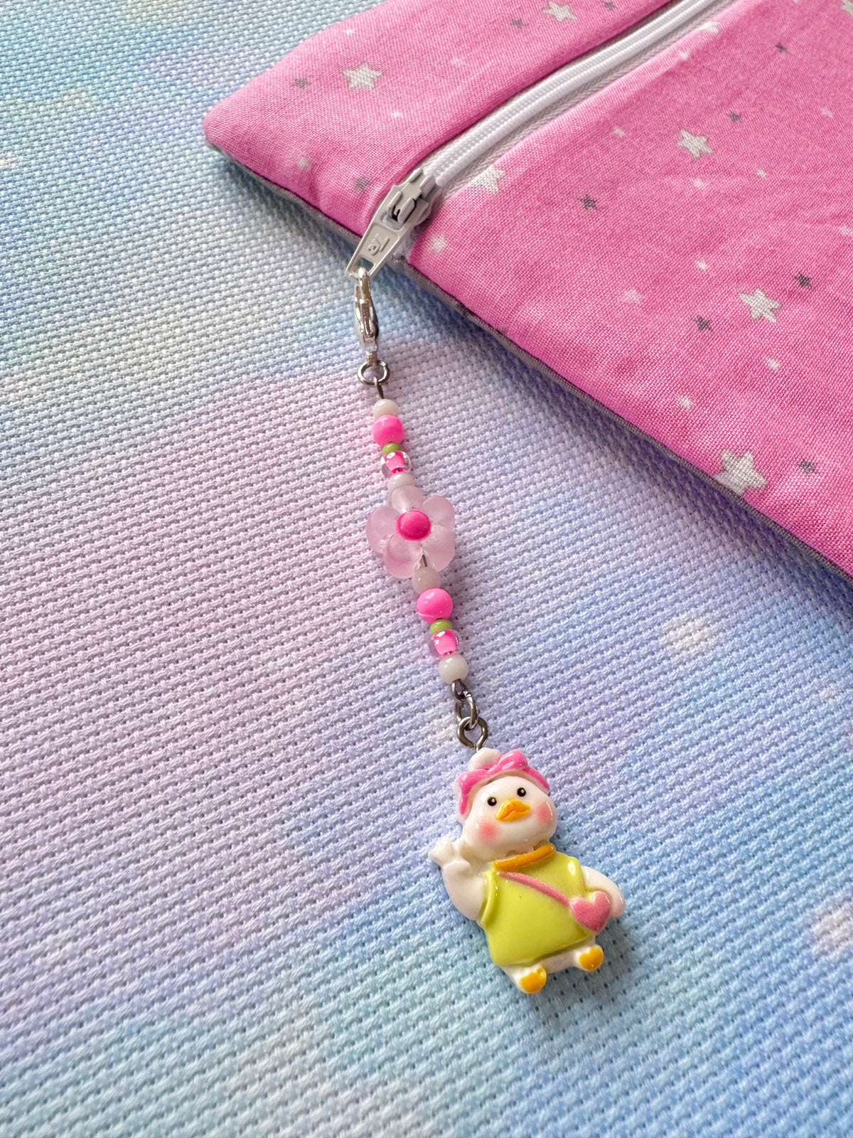 Chicks/Ducks Project Bag Zip Charm (5 designs available)