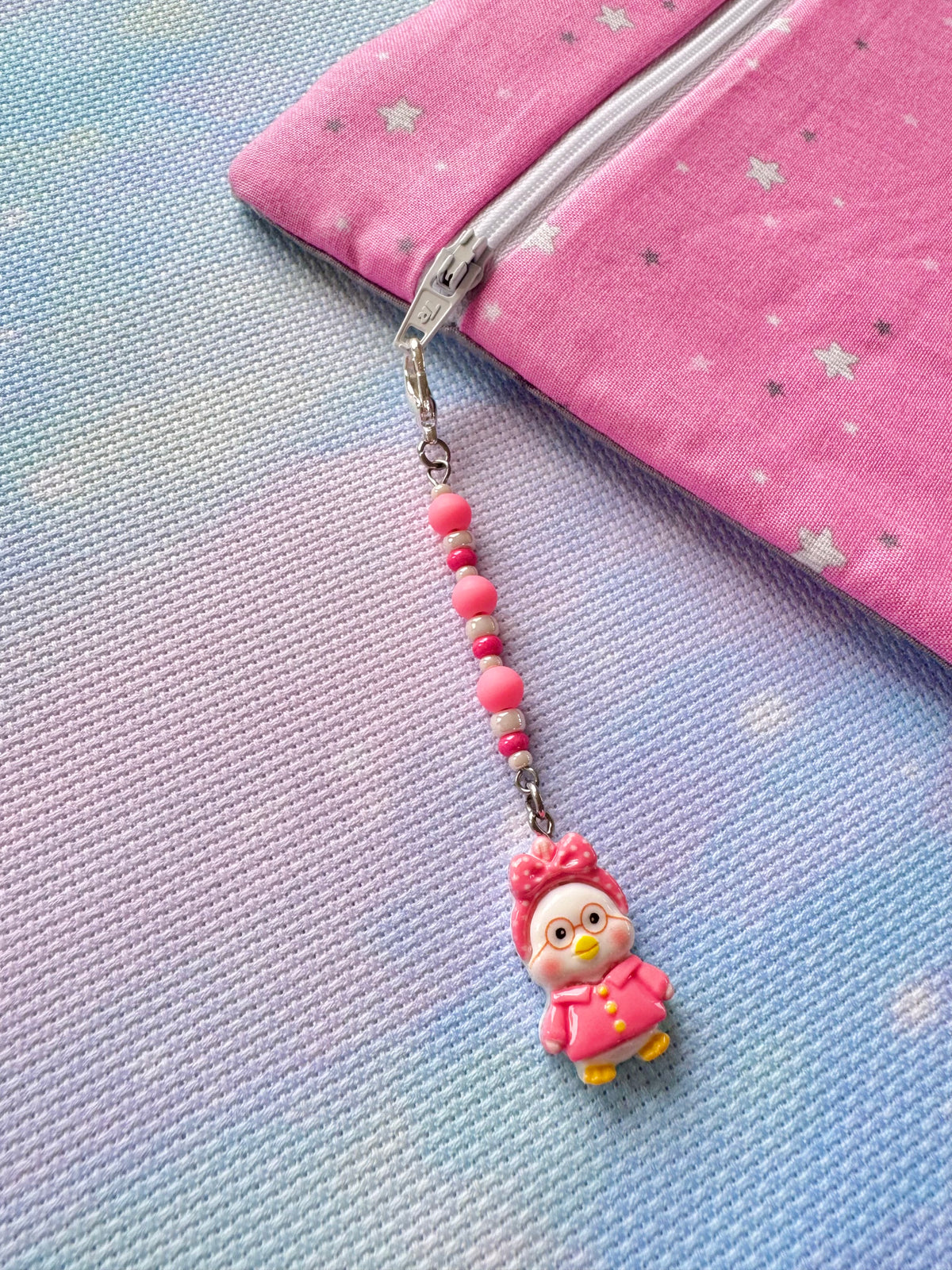 Chicks/Ducks Project Bag Zip Charm (5 designs available)