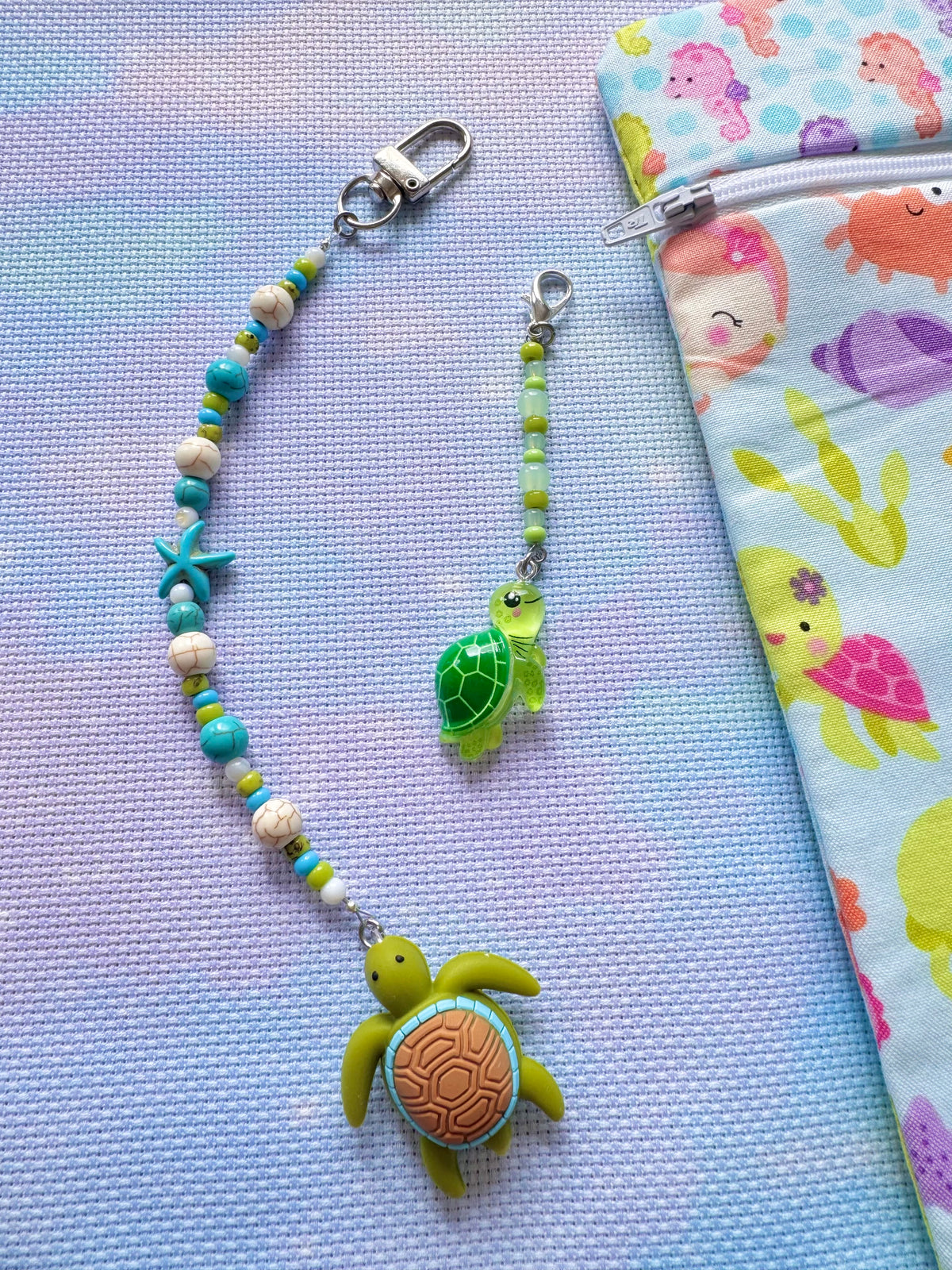 Turtle Scissor Fob - With Scissor Protector
