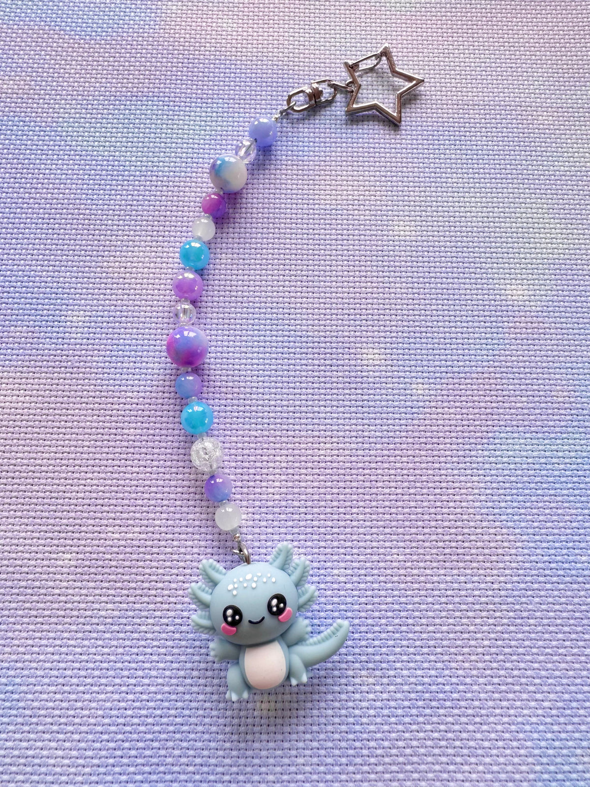 Axolotl Scissor Fob - With Scissor Protector (3 Colours Available)