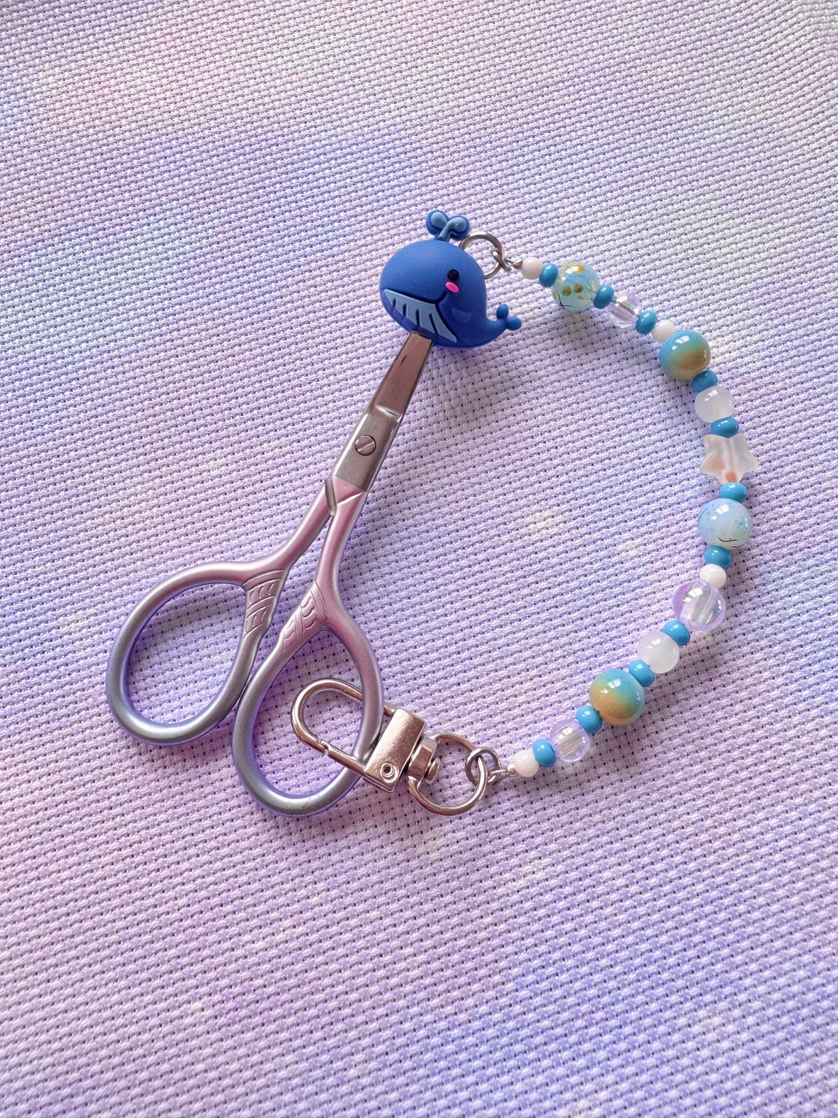 Whale Scissor Fob - With Scissor Protector