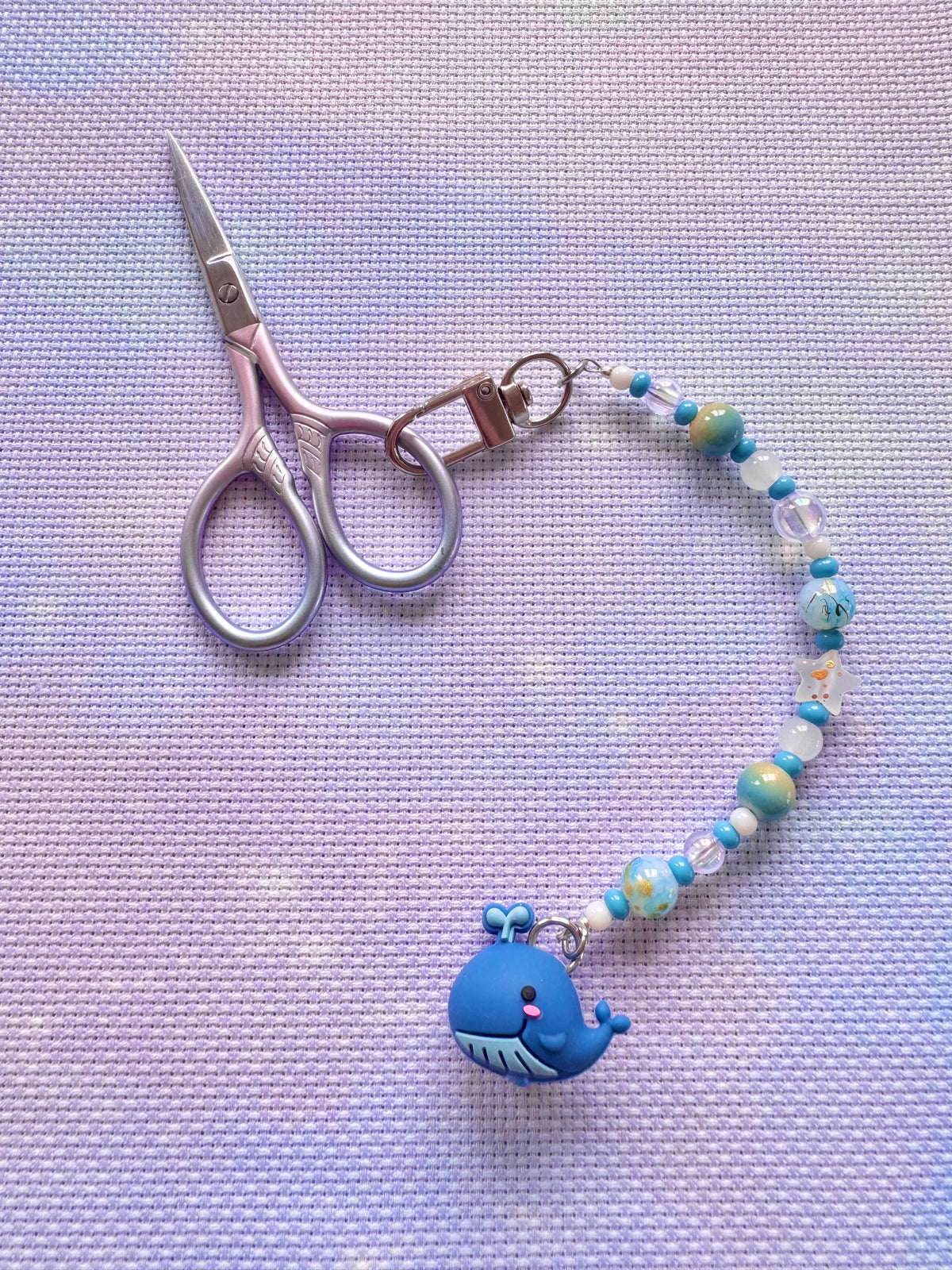 Whale Scissor Fob - With Scissor Protector