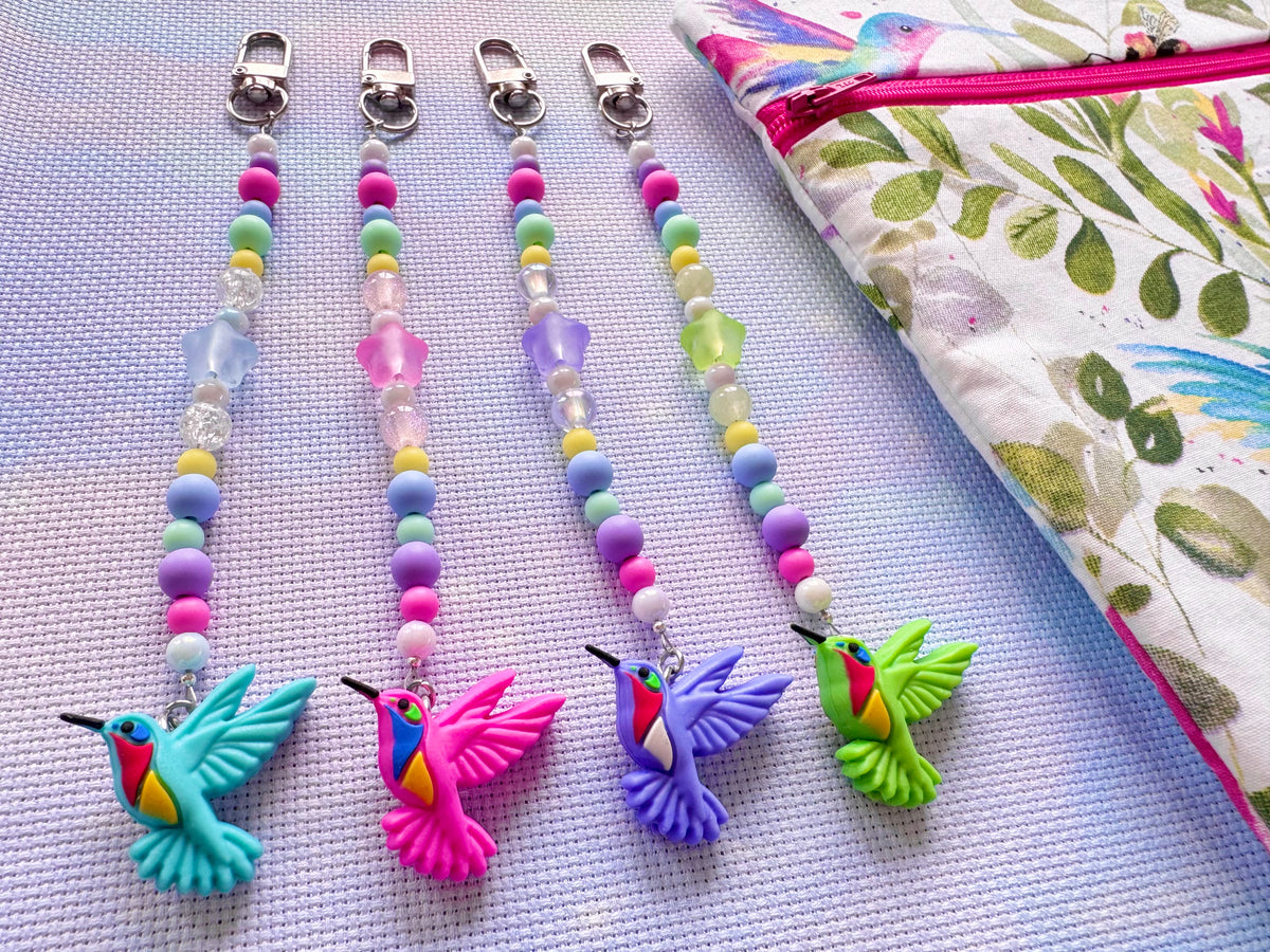 Hummingbird Scissor Fob - With Scissor Protector (4 Colours Available)