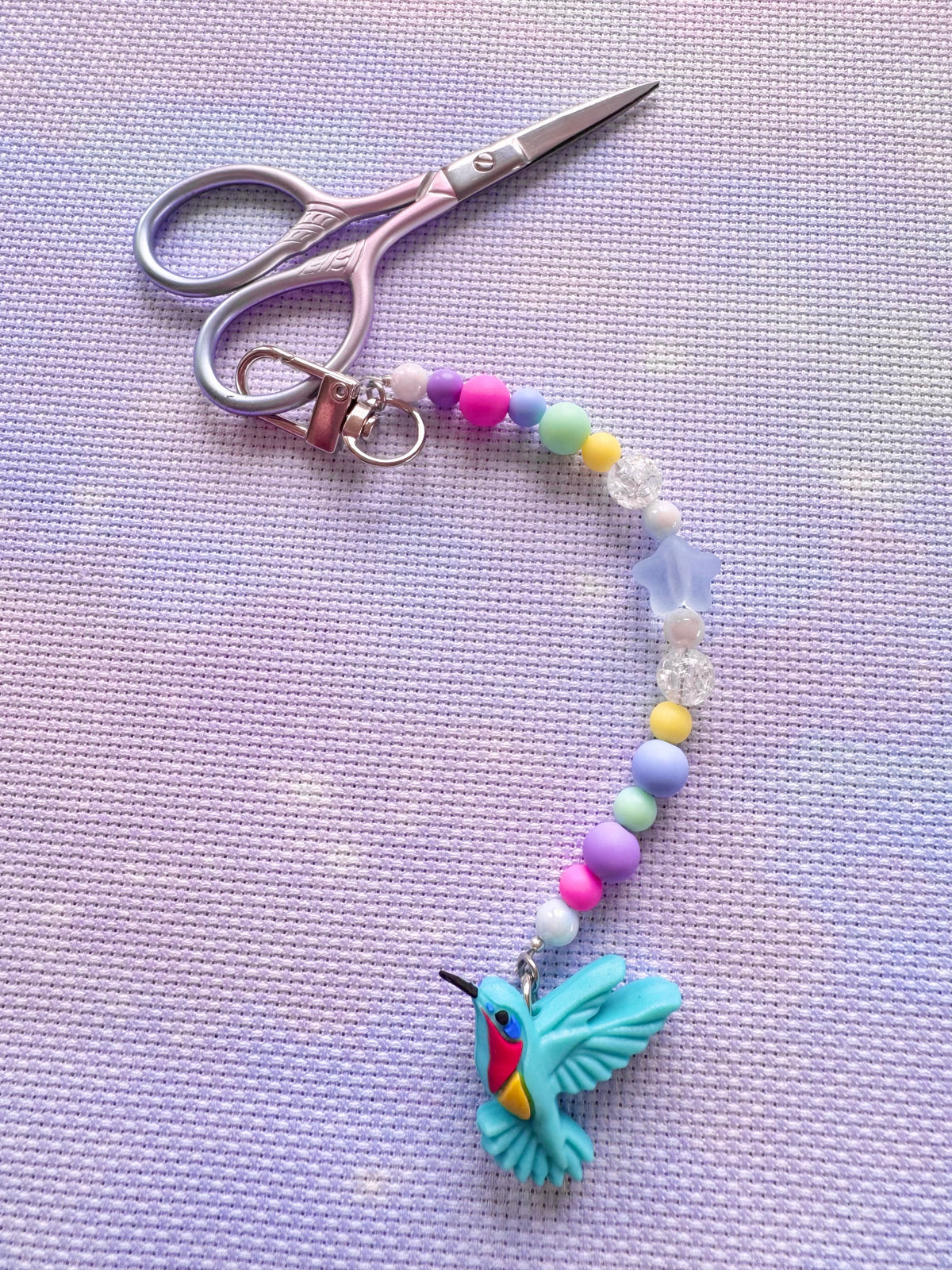 Hummingbird Scissor Fob - With Scissor Protector (4 Colours Available)