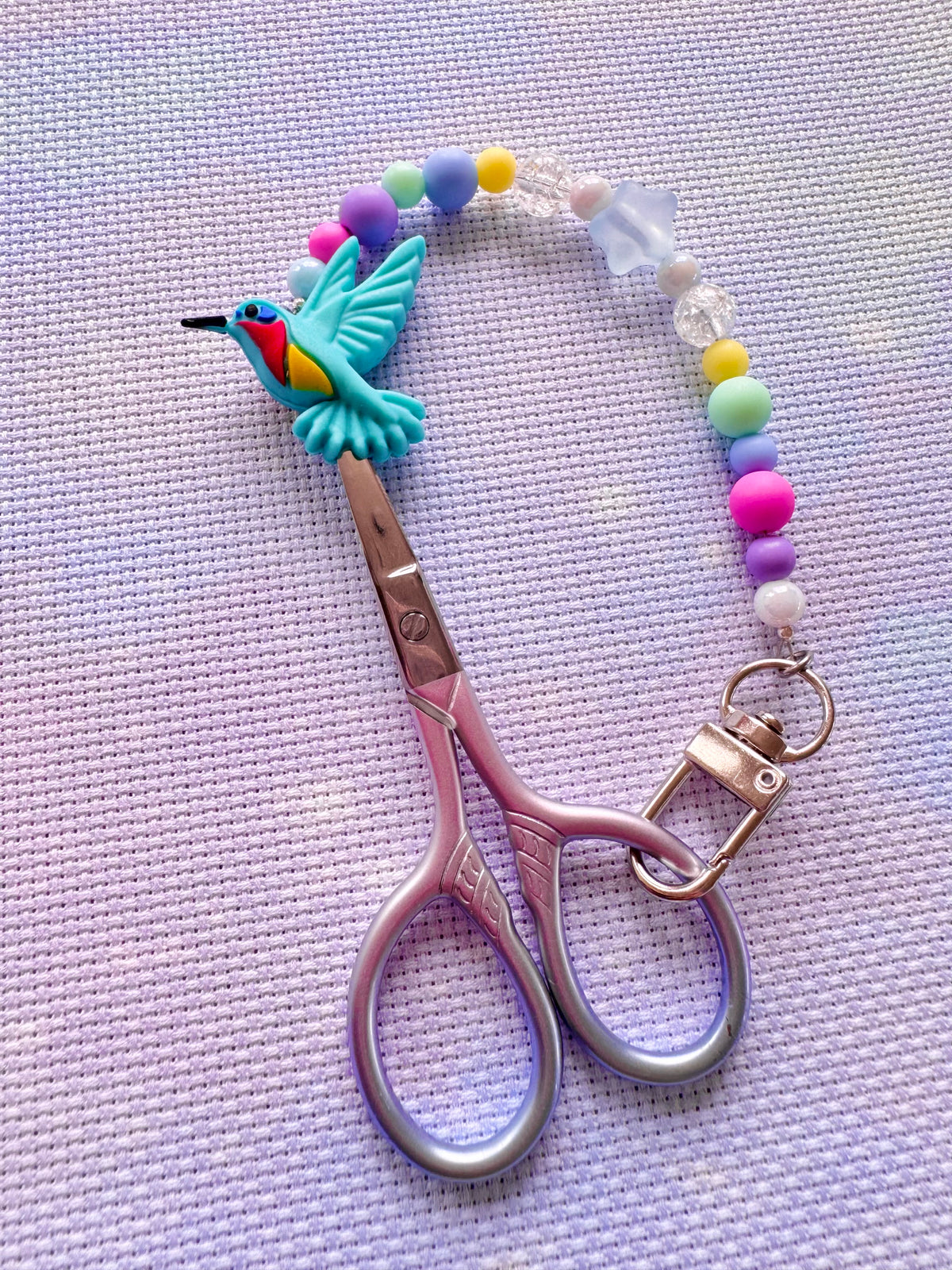 Hummingbird Scissor Fob - With Scissor Protector (4 Colours Available)